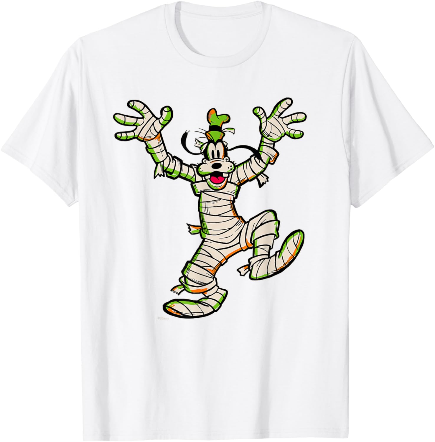 Disney 100 Goofy Mummy Halloween T-Shirt for Fun Costume Celebrations - 4