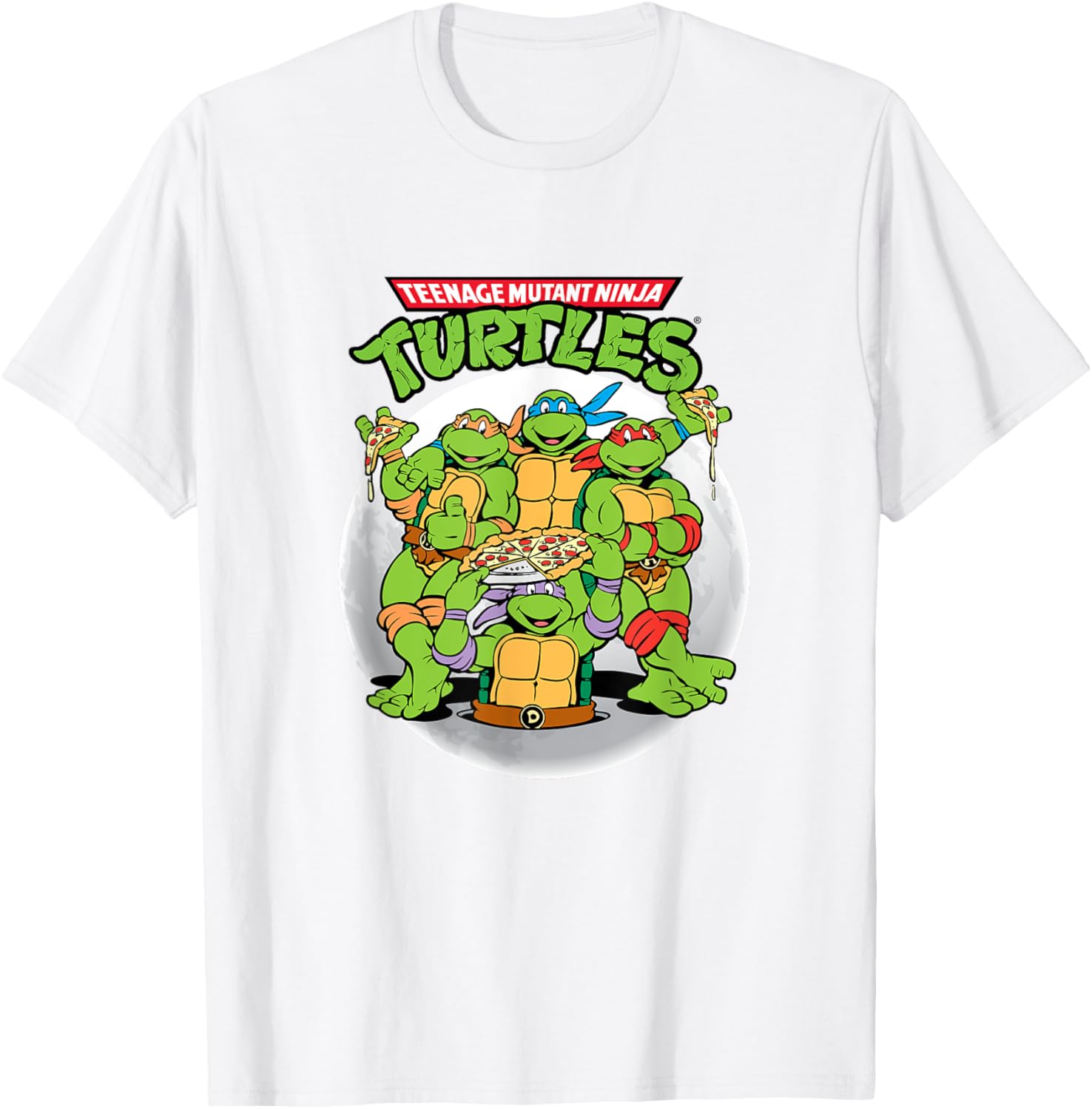 Mademark Teenage Mutant Ninja Turtles Classic Full Moon T-Shirt - 2