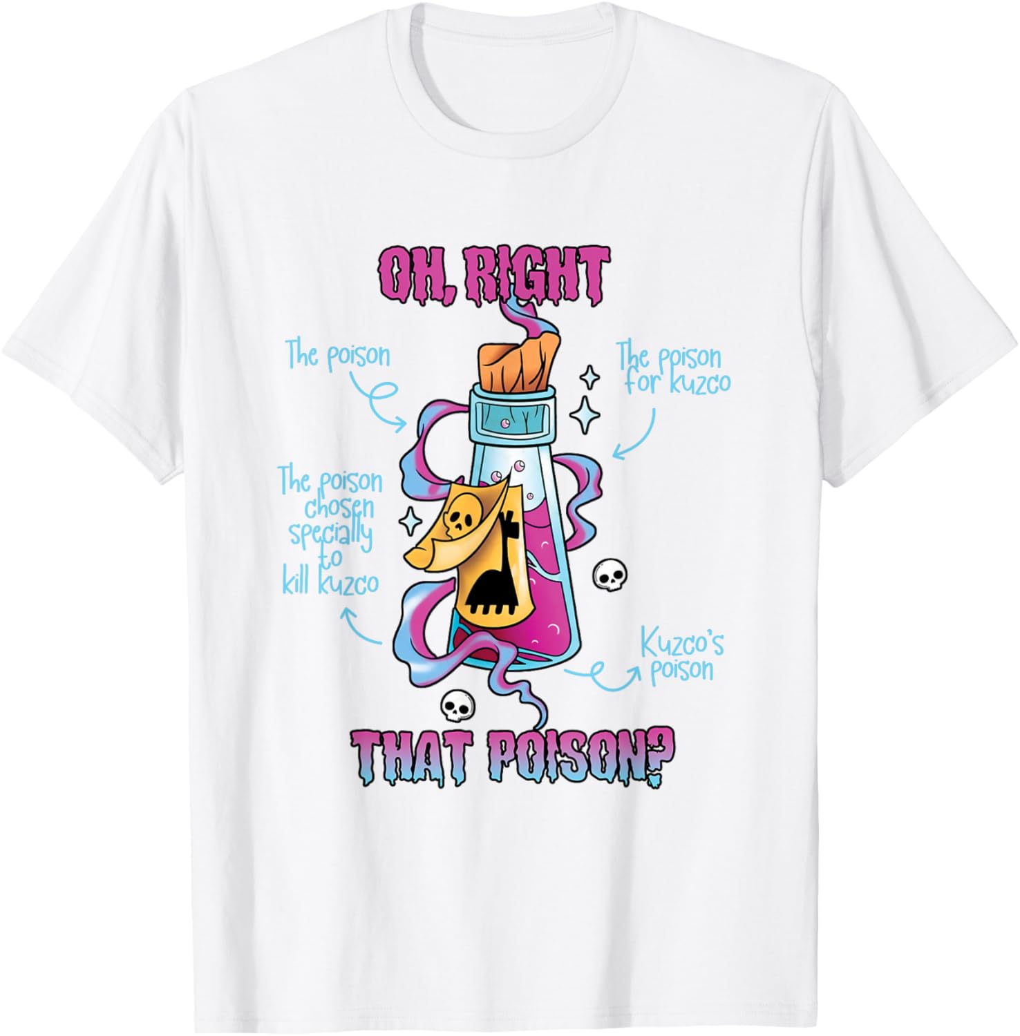 Vintage Funny Drink Me Poison Llama Halloween T-Shirt for Adults - 15