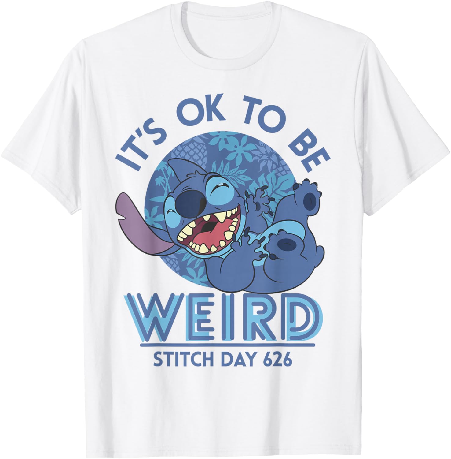 Disney Lilo & Stitch Stitch Day It's OK To Be Weird T-Shirt for Fans - 9