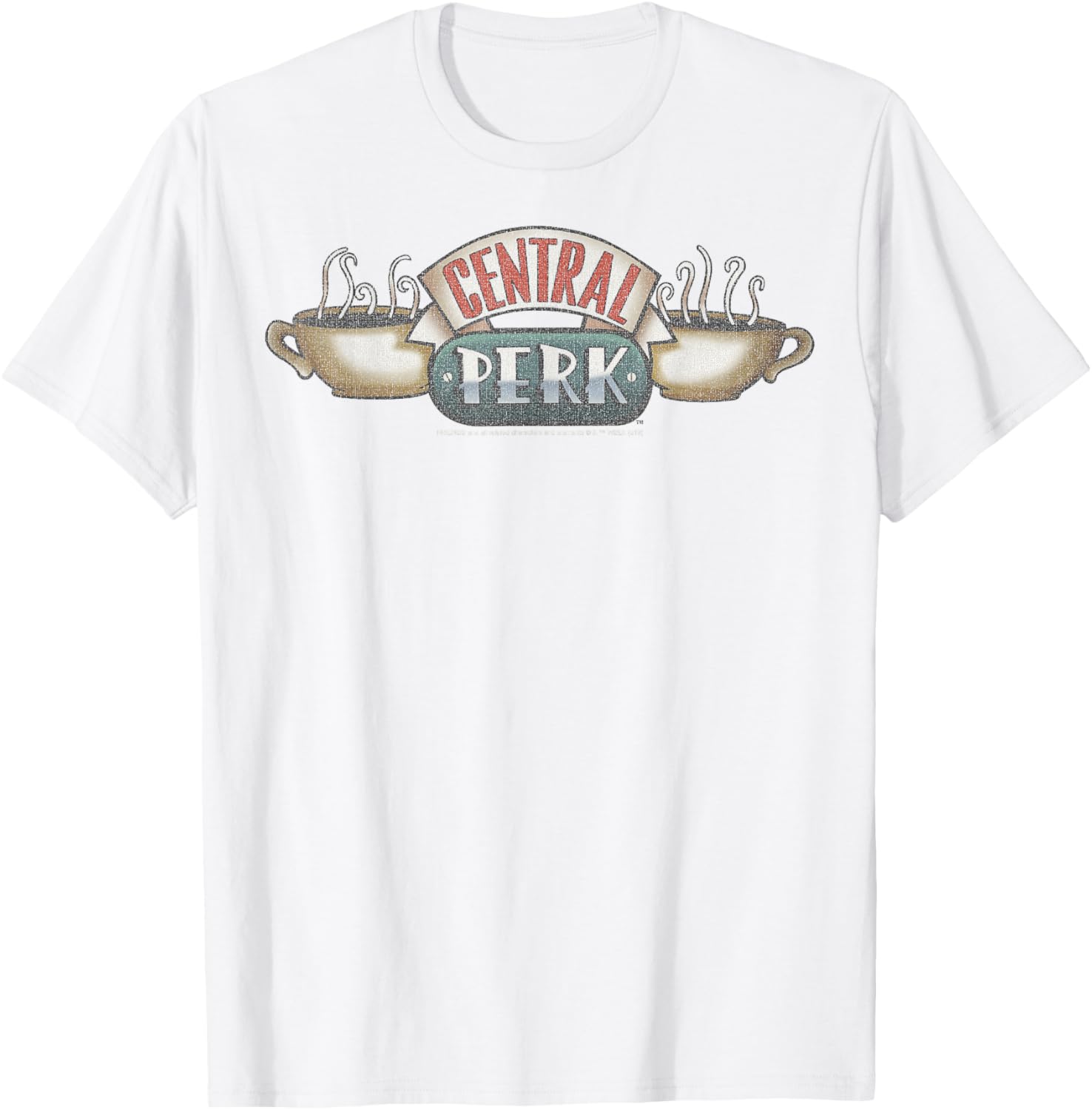 Friends Central Perk T-Shirt Classic Logo for Cozy Casual Style - 1