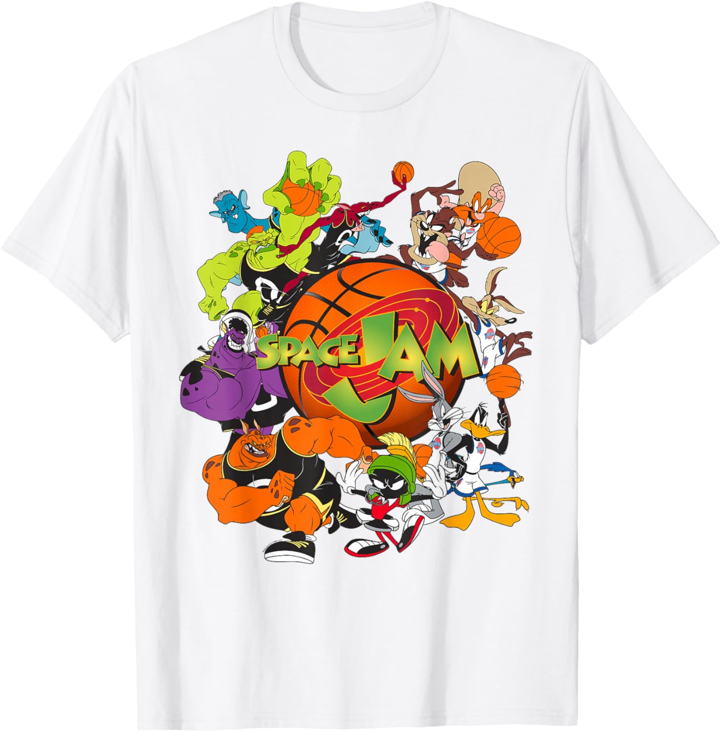 Space Jam Monstars and Tune Squad T-Shirt for Fans and Players - 8