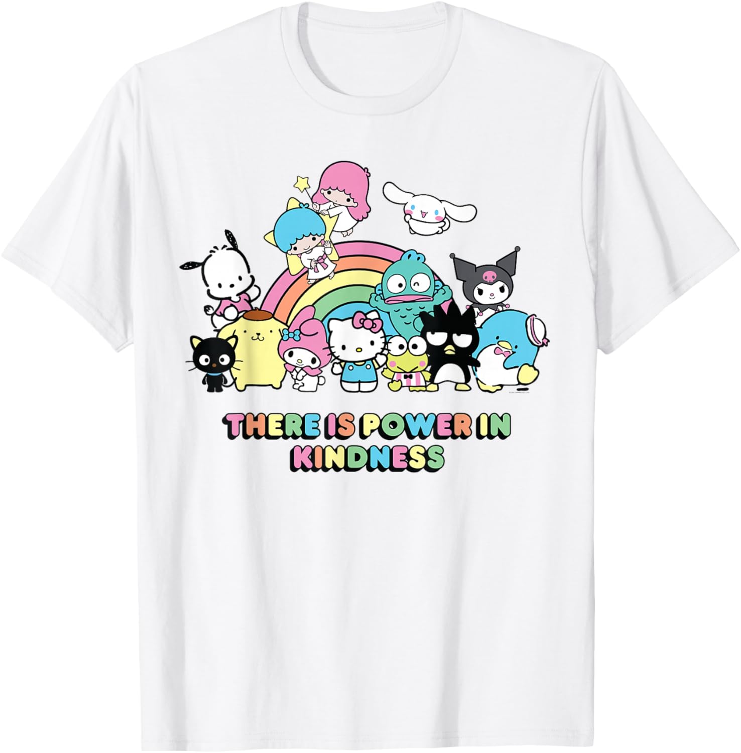 Sanrio Hello Kitty Friends Power in Kindness Classic Fit T-Shirt - 10