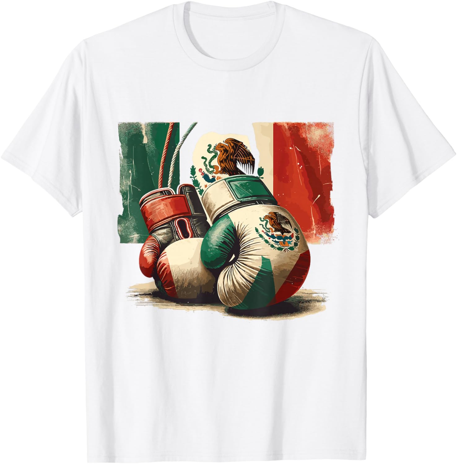 Boxing Mexico T-Shirt Stylish Graphic Tee for Fans of Boxing and Culture - 25