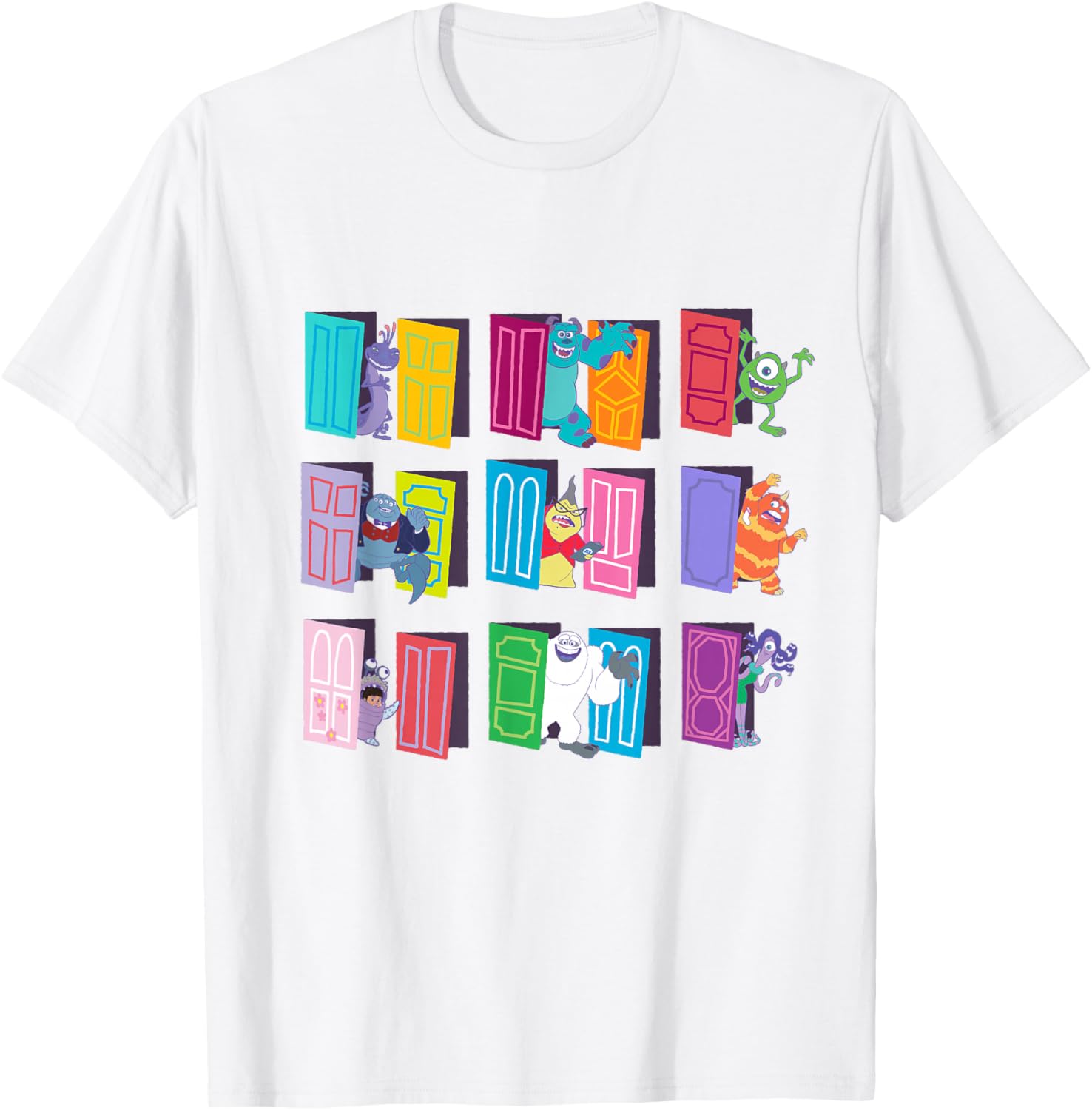 Monsters Inc Doors T-Shirt for Kids and Adults - Fun Disney Apparel - 21
