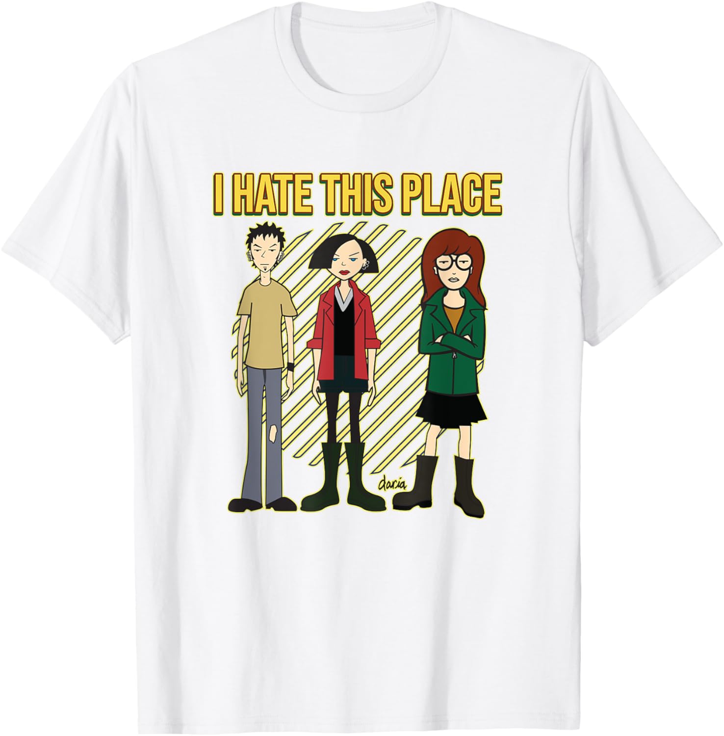 Mademark x Daria I Hate This Place T-Shirt for Stylish Comfort - 15