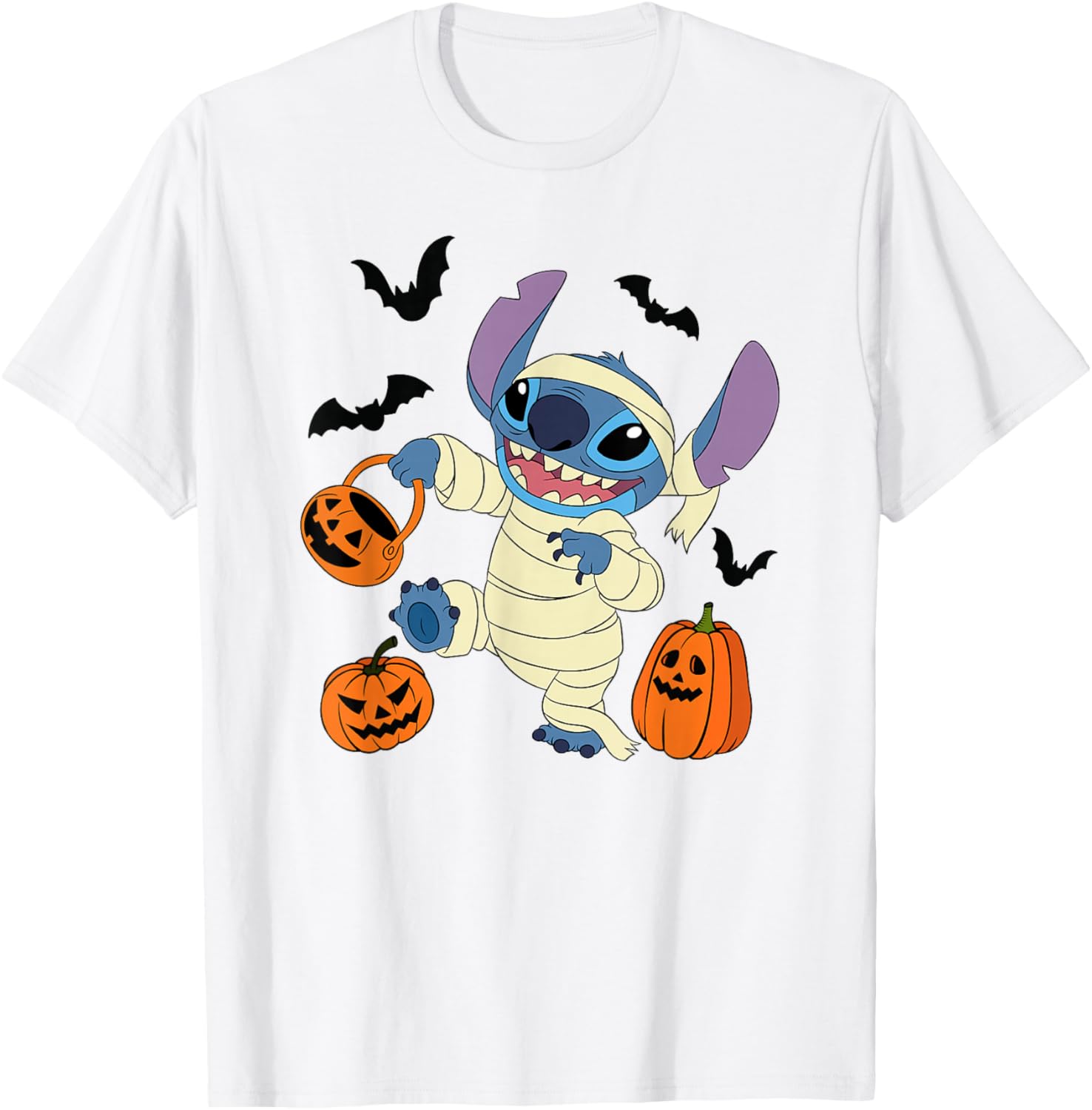 Disney Lilo & Stitch Funny Mummy Halloween Costume T-Shirt for Kids - 4