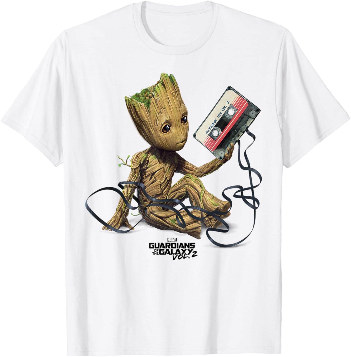 Groot Portrait T-Shirt from Guardians of the Galaxy Vol. 2 - Fun Apparel - 9