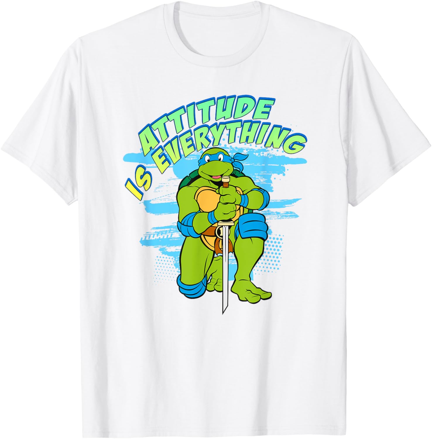 Mademark Teenage Mutant Ninja Turtles Leonardo Attitude T-Shirt - 3