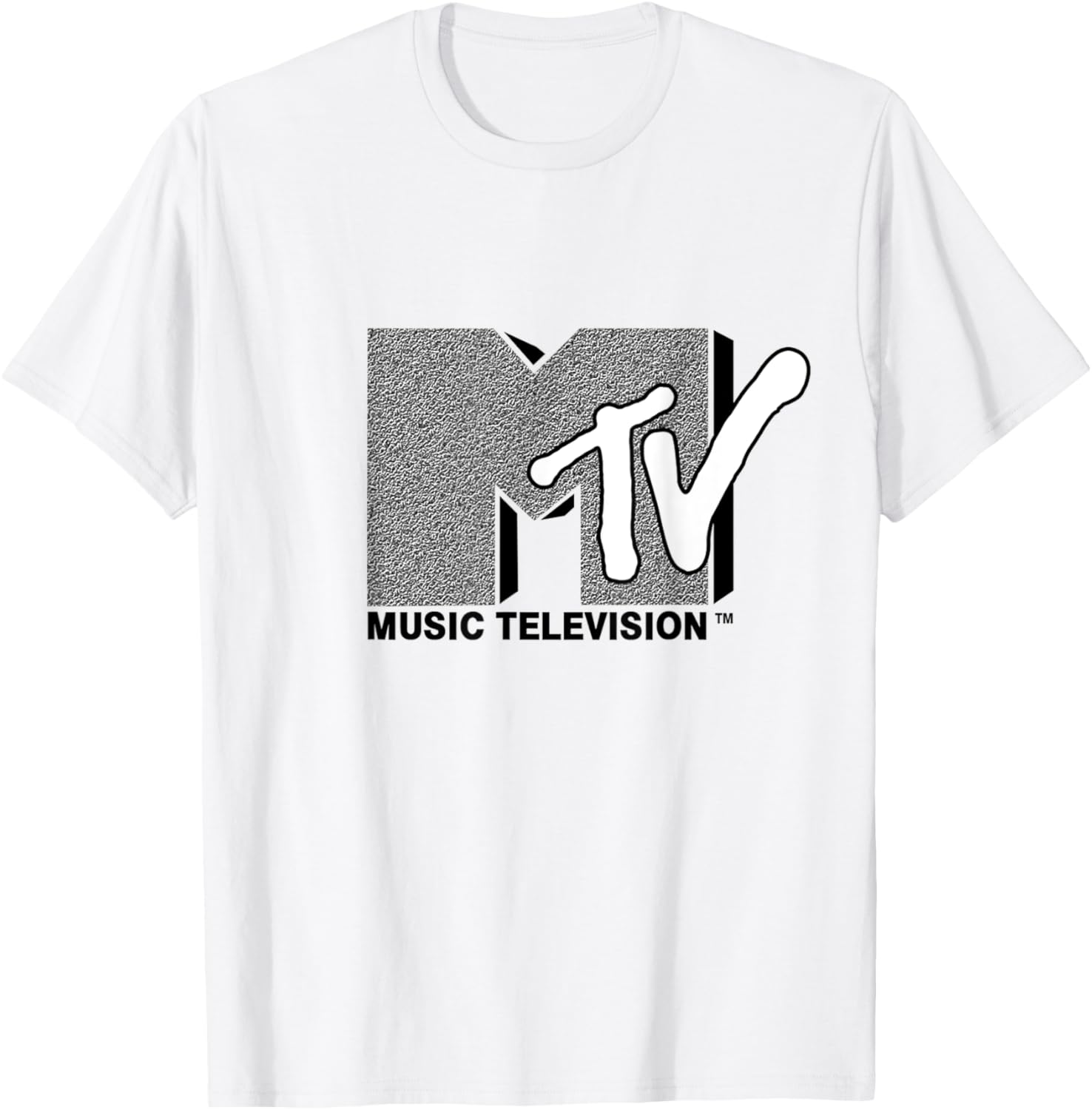 Mademark x MTV Classic MTV Logo Wall Structure T-Shirt for Style Lovers - 2