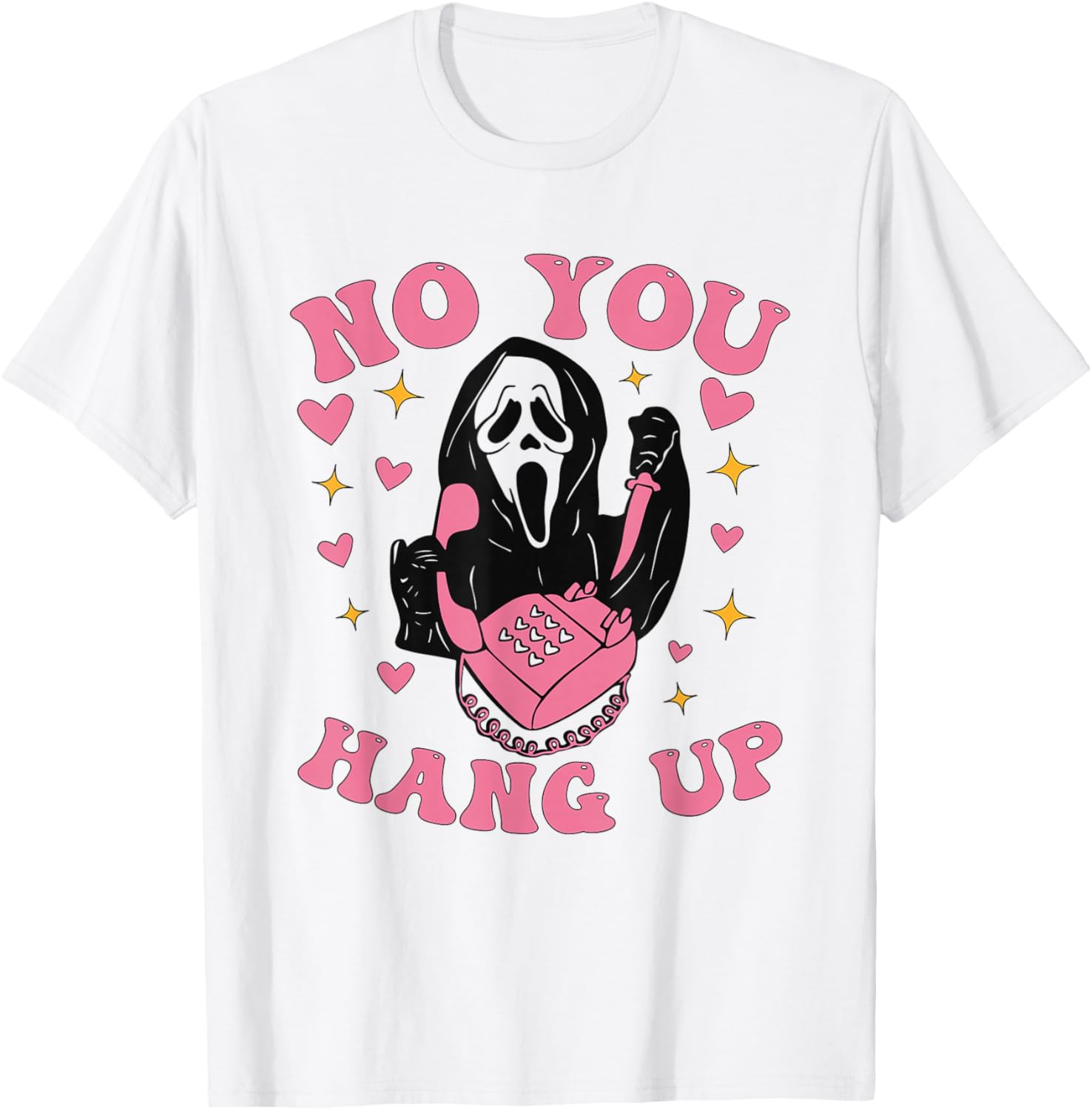 Funny Ghost Calling Halloween Costume T-Shirt Perfect for Spooky Fun - 20