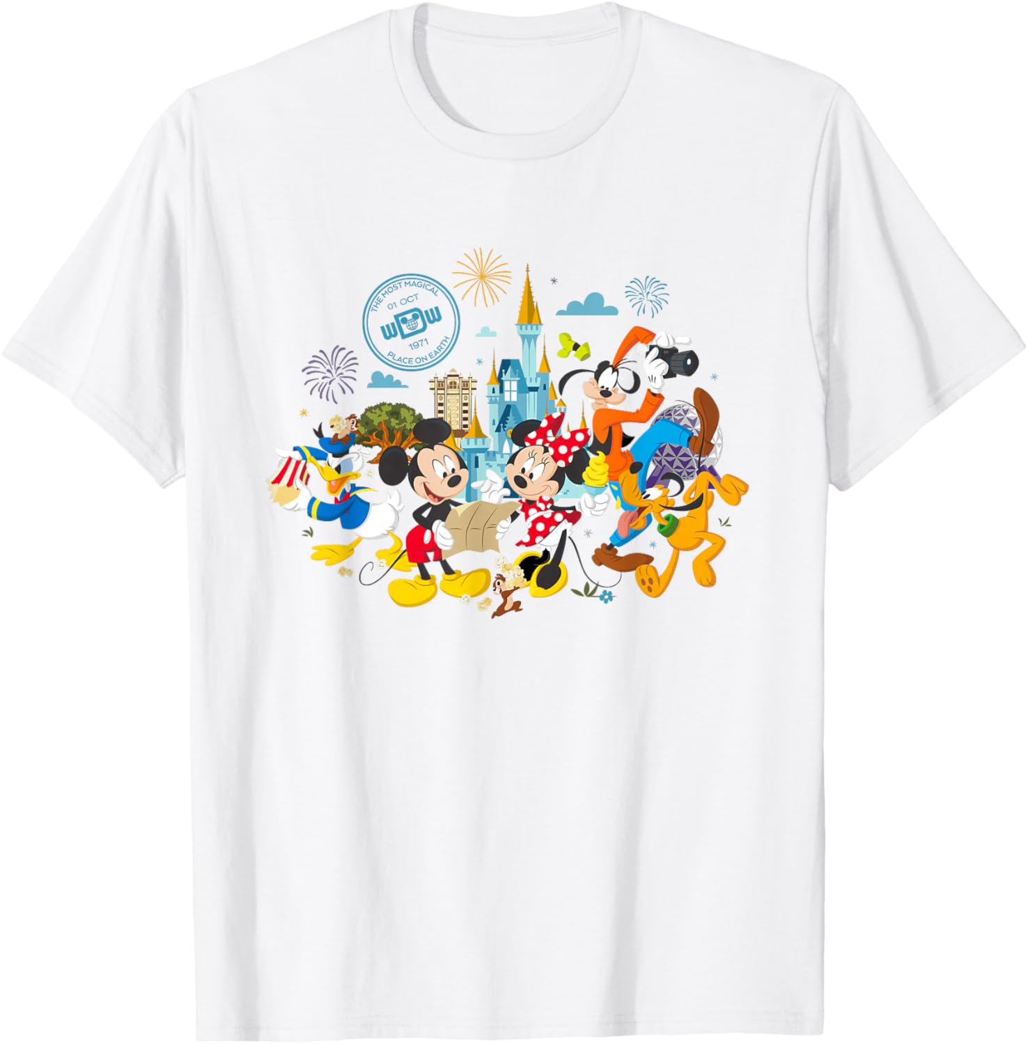 Celebrate Disney Magic with Mickey and Friends 50th Anniversary T-Shirt - 9