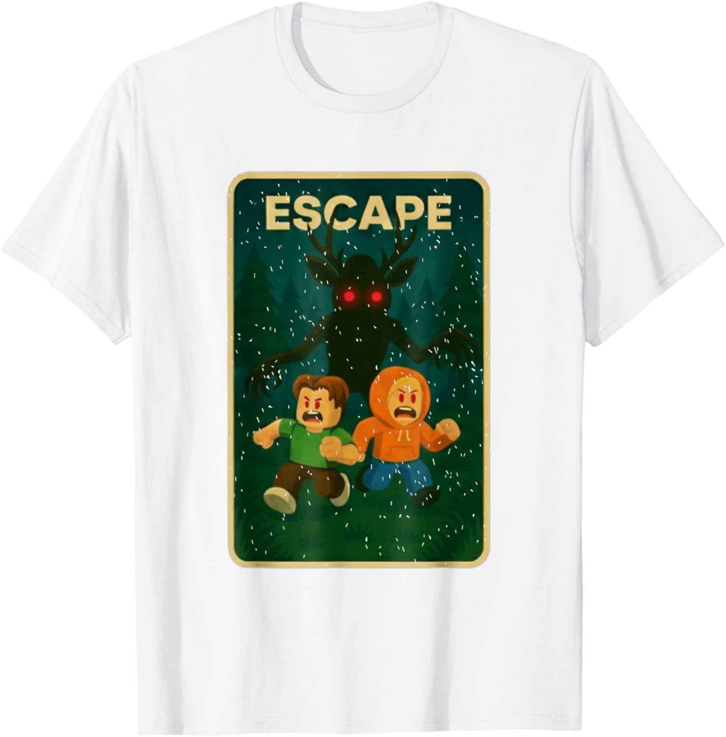 Fun Halloween Gamer Deer T-Shirt for Kids - Perfect for 99 Nights of Play! - 10