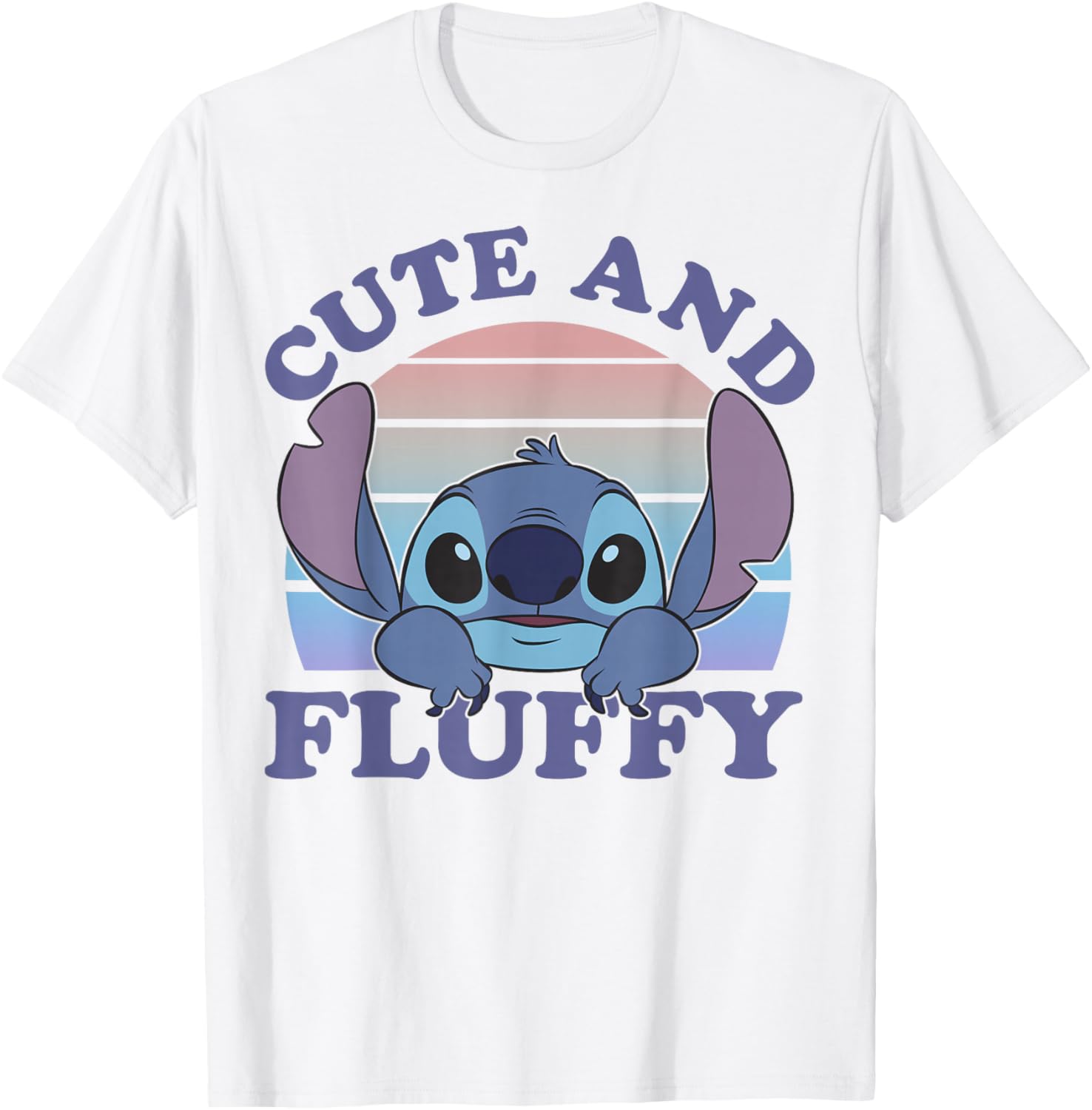 Cute Lilo & Stitch Fluffy Stitch Day Portrait T-Shirt for Disney Fans - 8