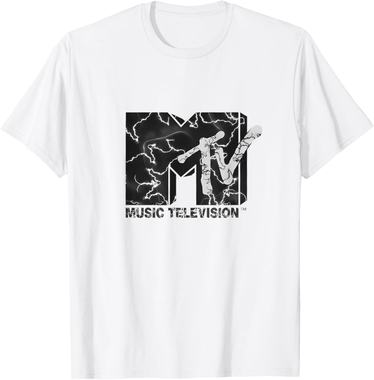 Mademark x MTV Electric Flashes Logo T-Shirt for Good Vibes - 4