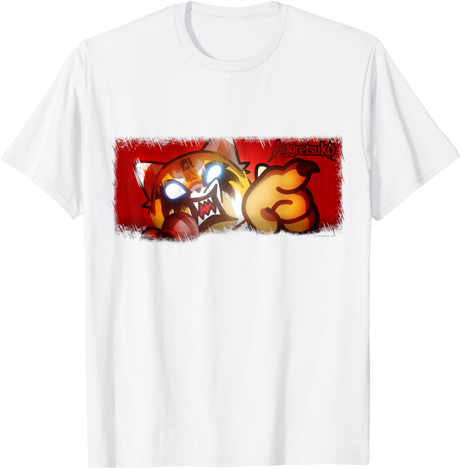 Aggretsuko Ultimate Rage Tee Shirt for Fans of Funny Anime Apparel - 7