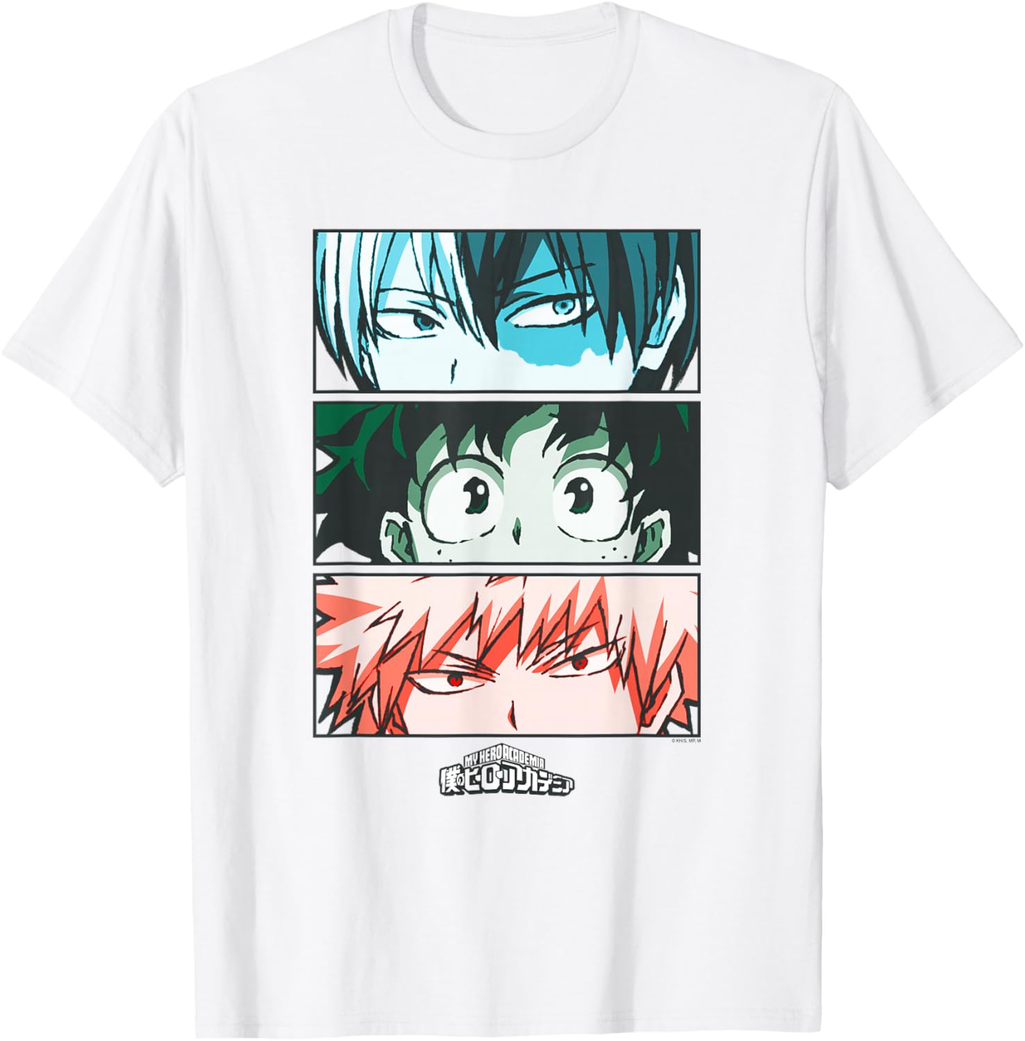 My Hero Academia Todoroki and Deku Anime T-Shirt for Fans - 2