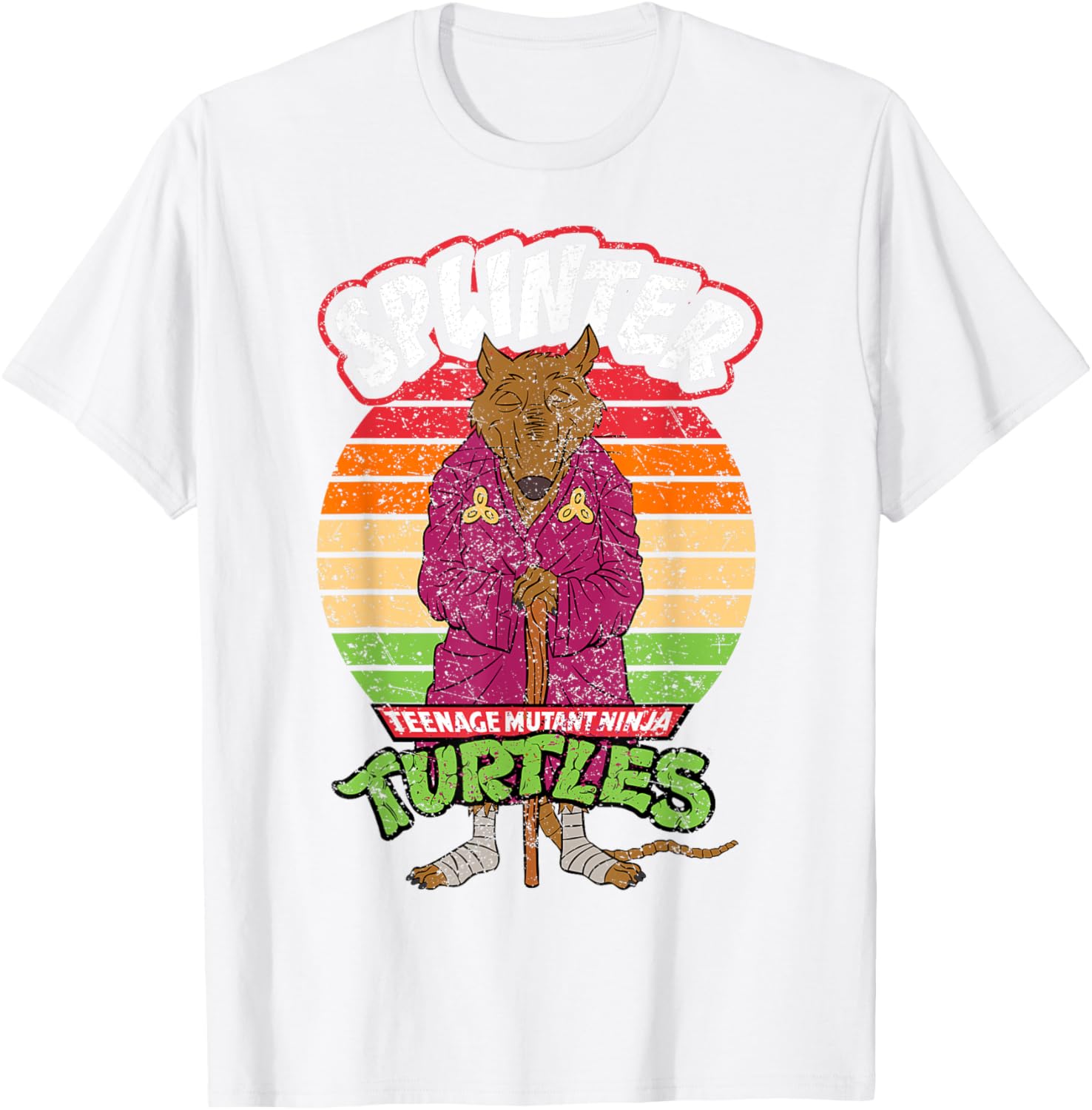 Mademark TMNT Splinter Ready For Action T-Shirt for Fans and Collectors - 6