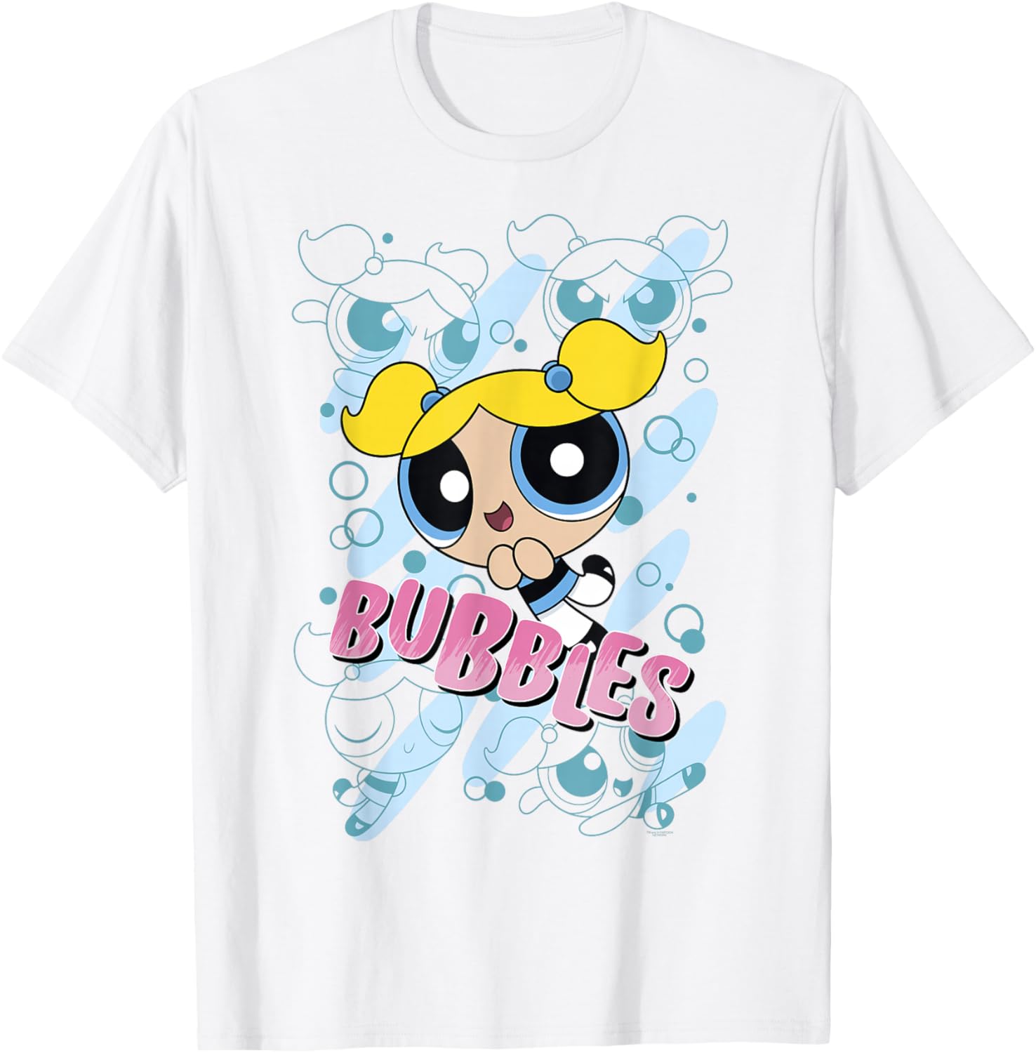 Powerpuff Girls Bubbles Moves T-Shirt for Kids and Fans of All Ages - 2