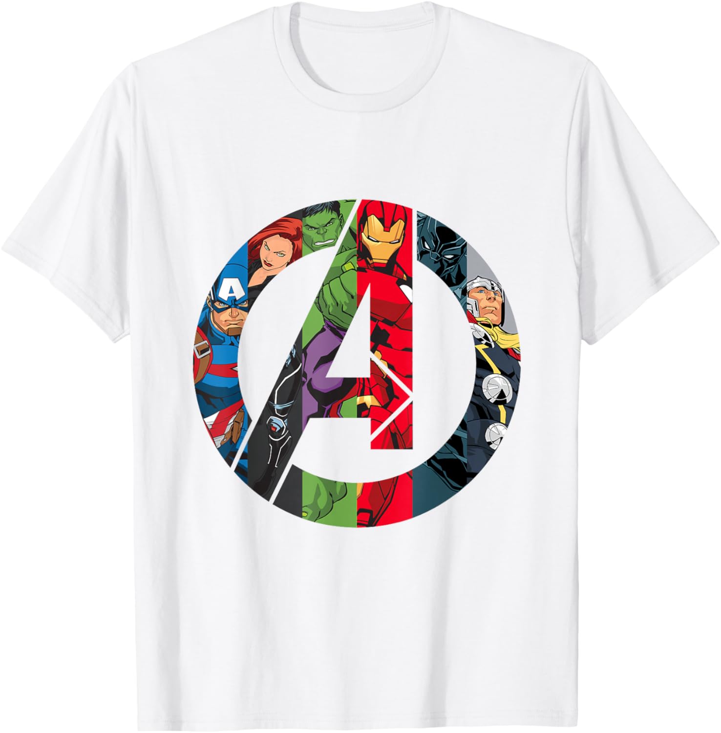 Marvel Avengers A Logo T-Shirt for Fans of Superheroes and Style - 13