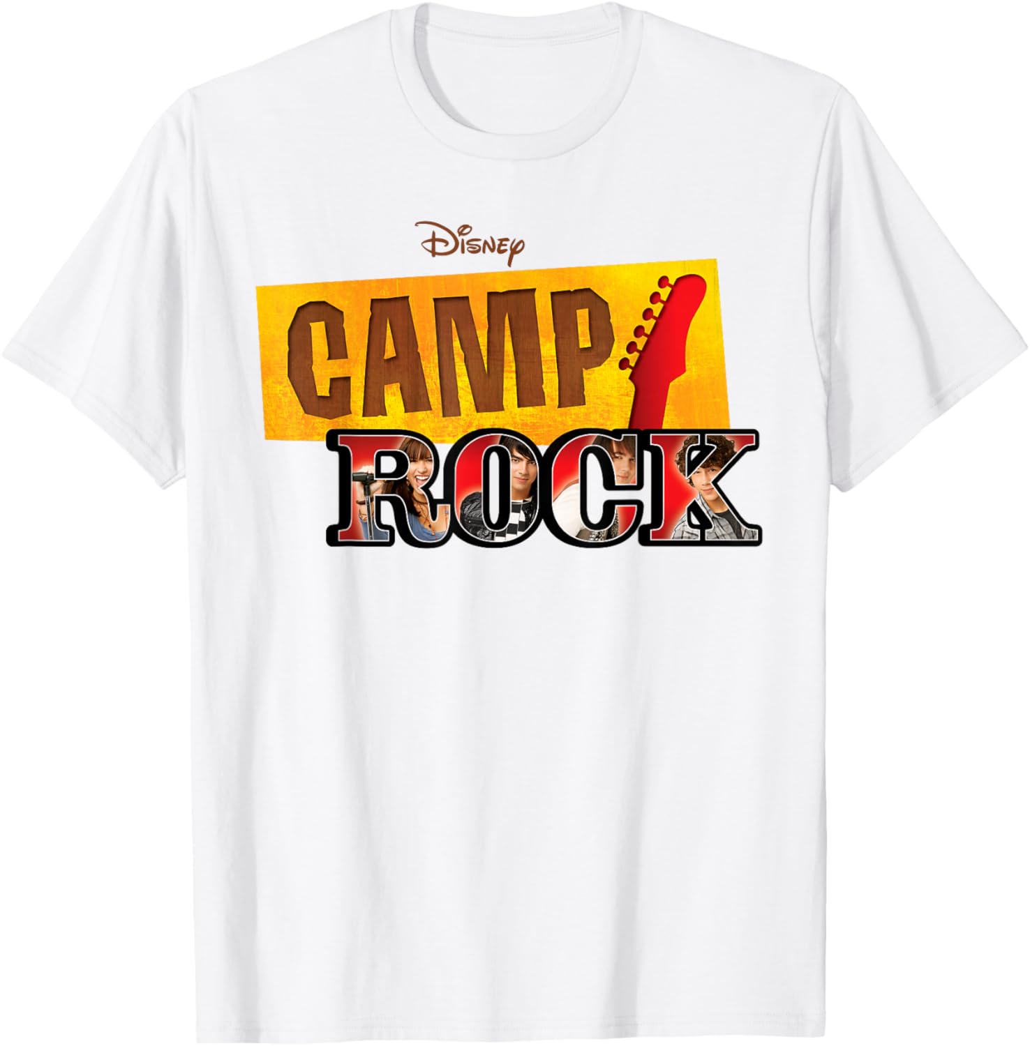 Disney Camp Rock Series Logo T-Shirt for Fans of Music and Fun - 6