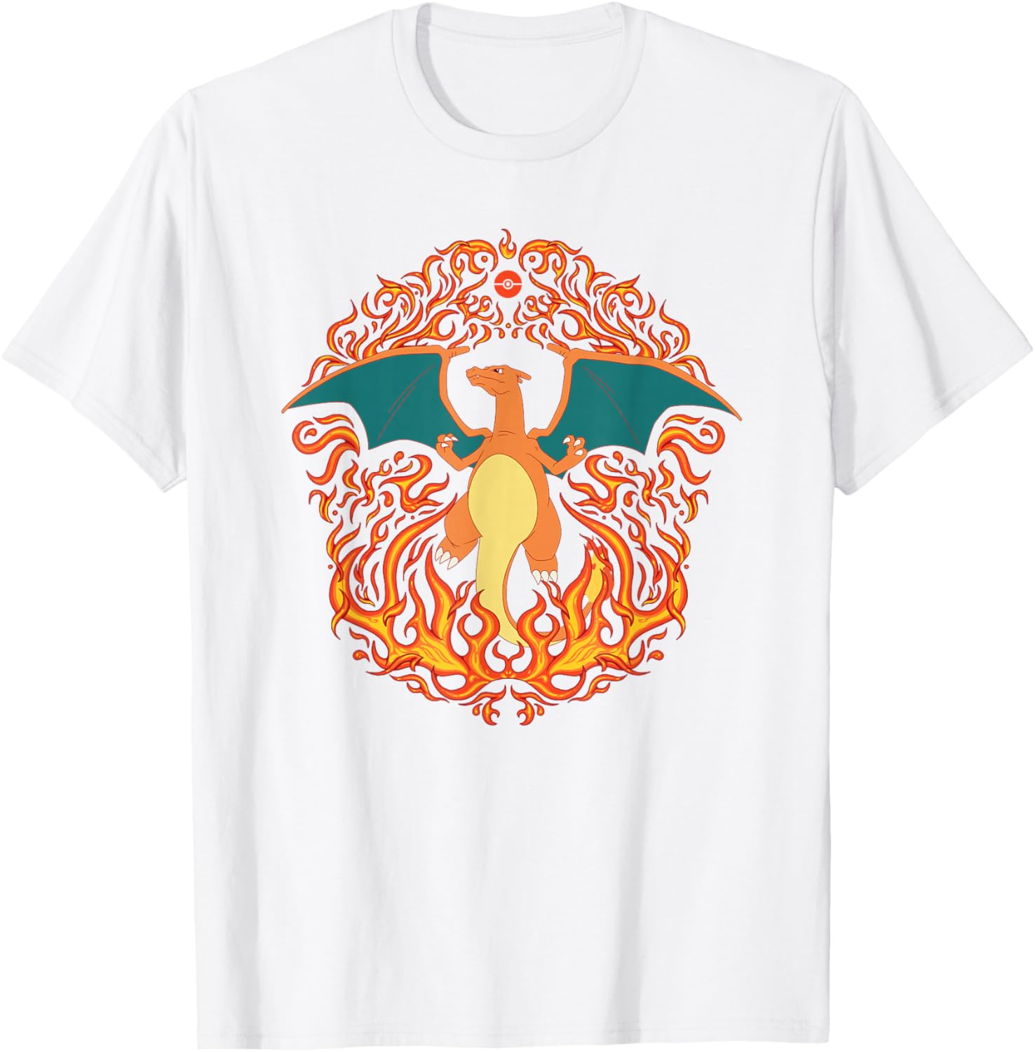 Pokémon Charizard Fire Type Generation 1 T-Shirt for Fans and Collectors - 6