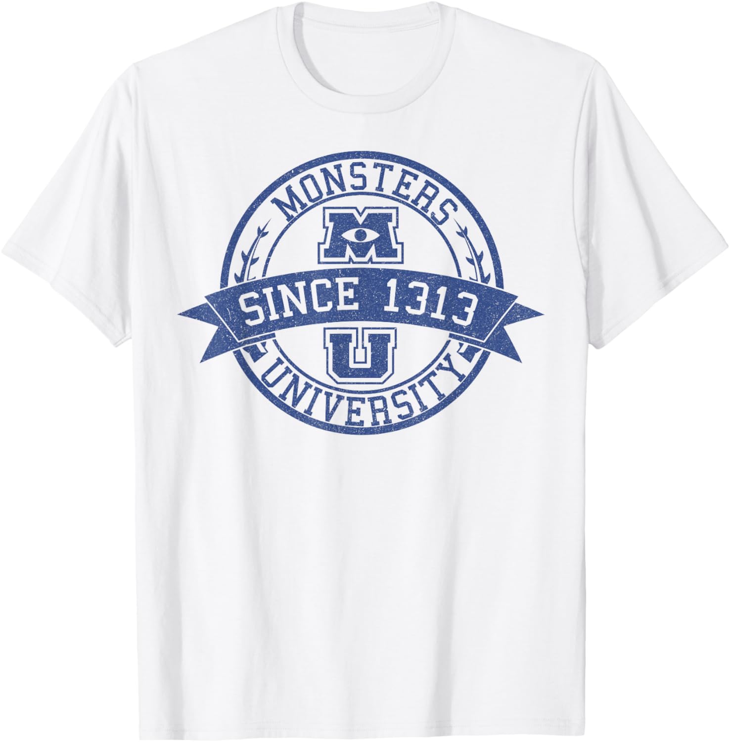 Monsters University Logo T-Shirt Disney Pixar Apparel for Fans - 1