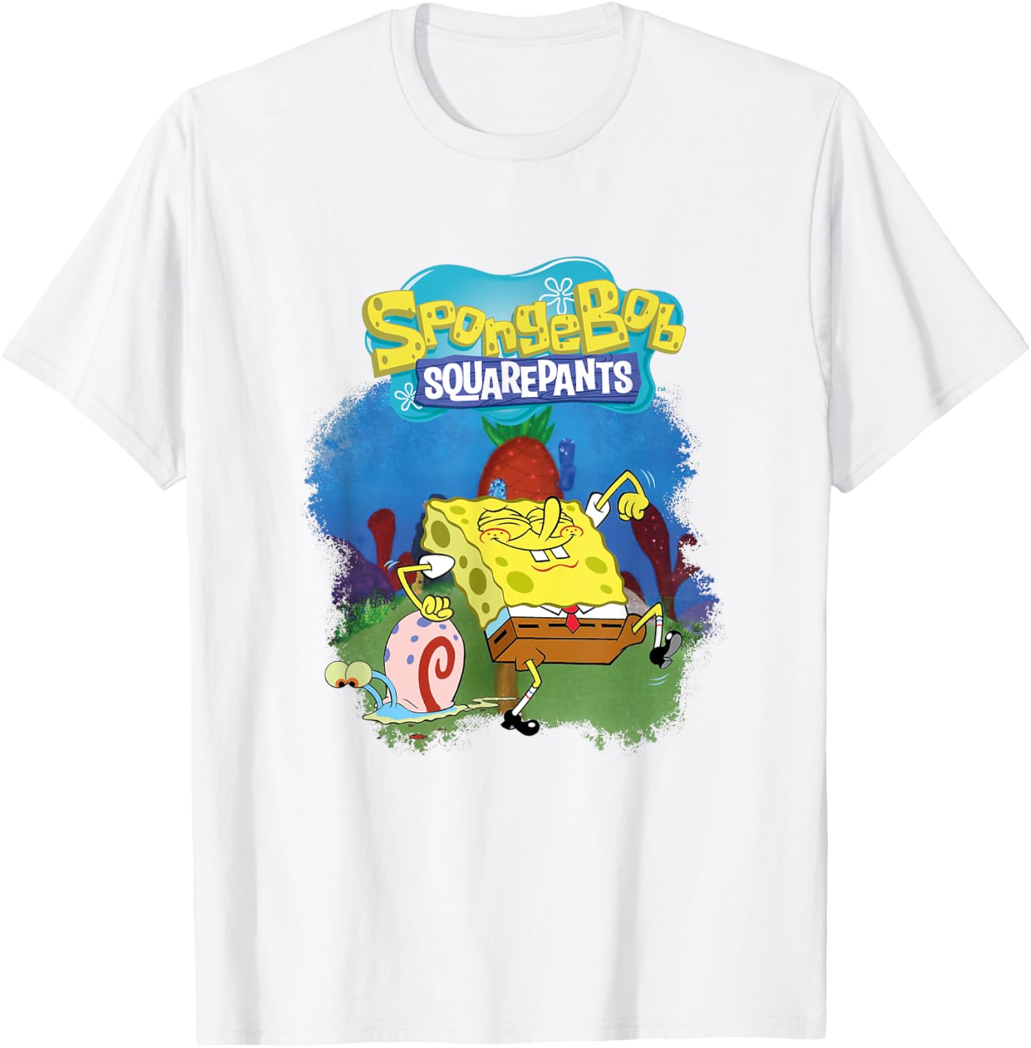 Mademark x SpongeBob SquarePants SpongeBob and Gary T-Shirt for Fans - 6