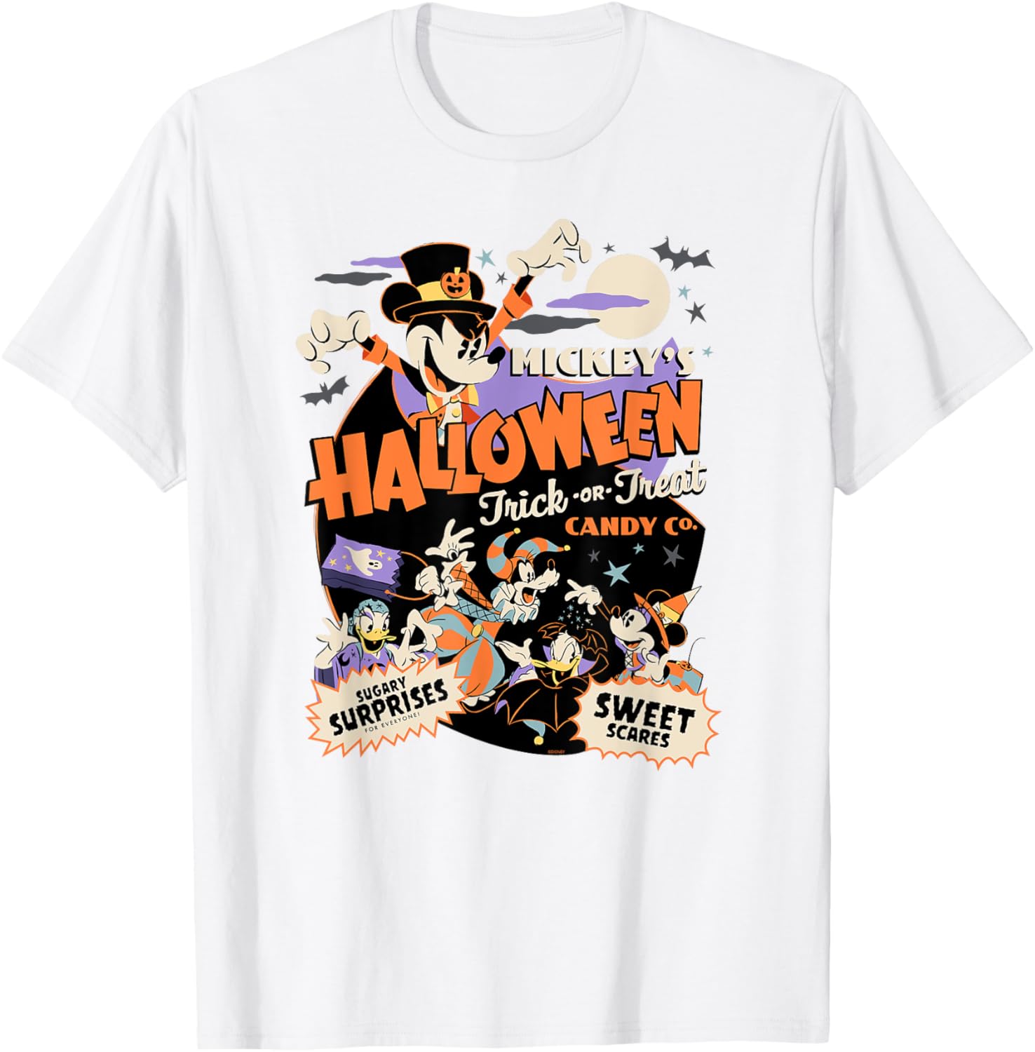 Disney Mickey Halloween Trick or Treat Candy Co T-Shirt for Kids - 25