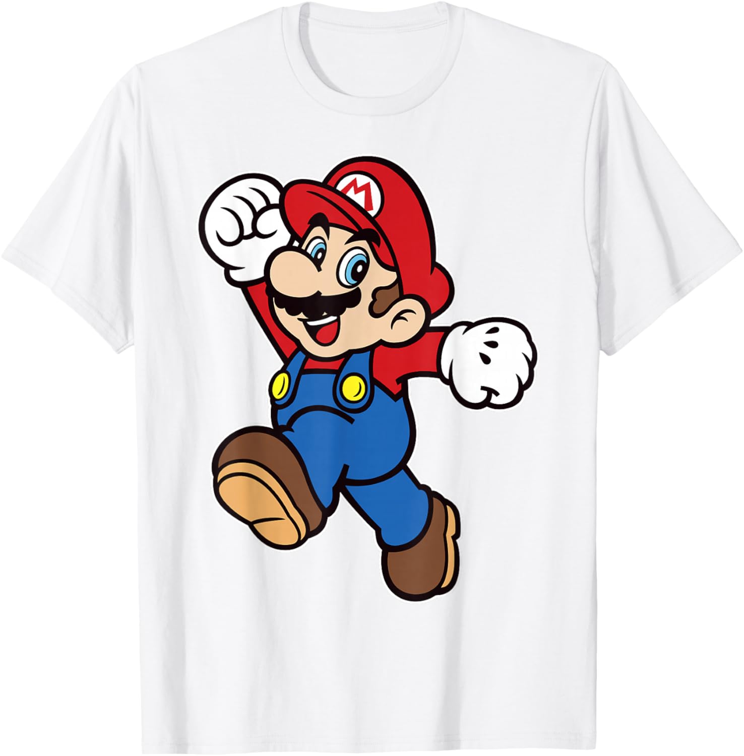 Super Mario Classic Jump Portrait T-Shirt for Gamers and Fans - 6