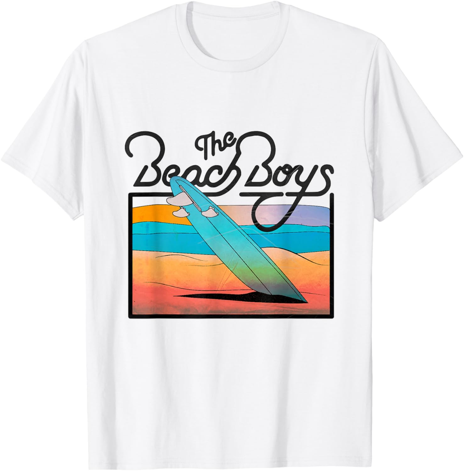 Beach Boys Beach Sunset T-Shirt for Casual Summer Vibes and Style - 4