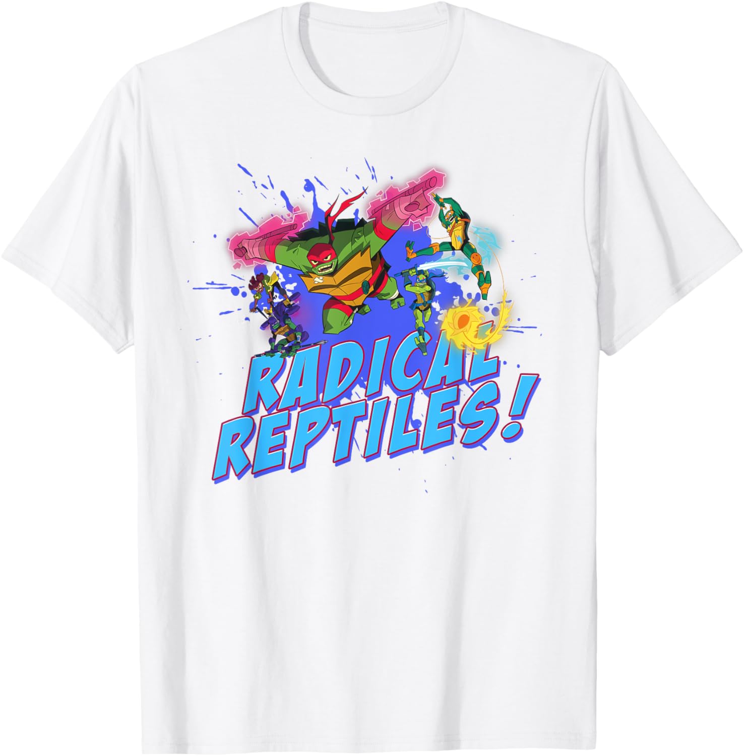 Mademark TMNT Brothers Radical Reptiles Rise T-Shirt for Fans - 14