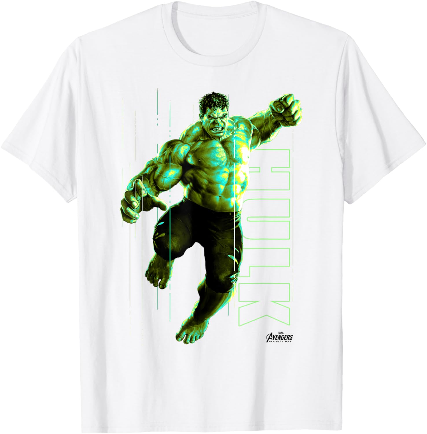 Incredible Hulk Jump Smash T-Shirt for Marvel Fans and Collectors - 12