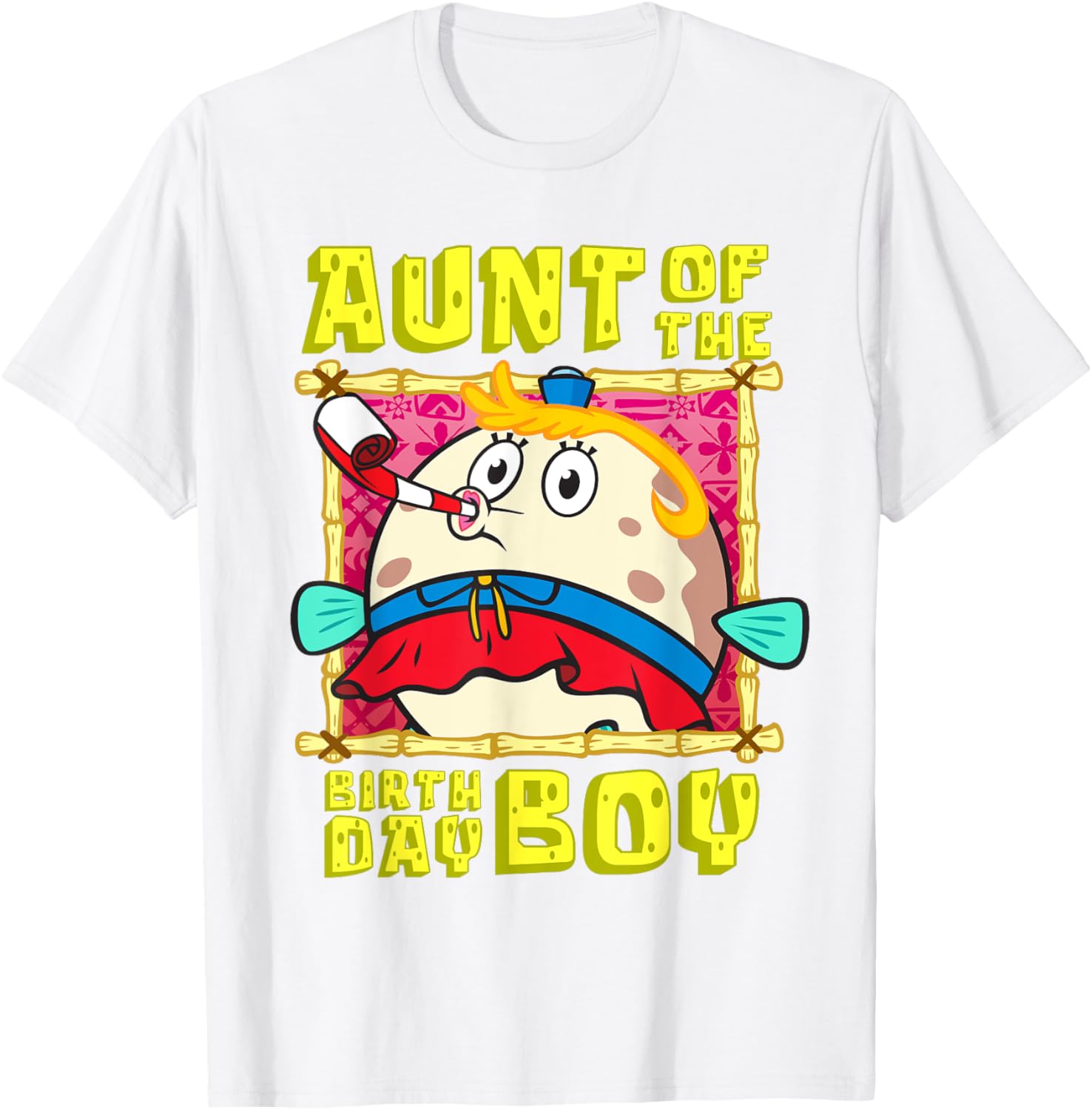 Mademark SpongeBob Mrs Puff T-Shirt Perfect Gift for Birthday Aunt - 1