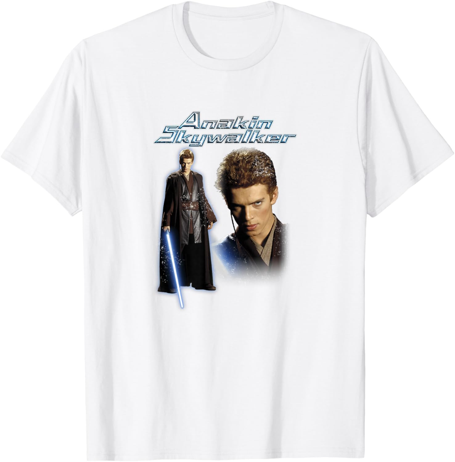 Star Wars Anakin Skywalker Portrait T-Shirt for Fans and Collectors - 4