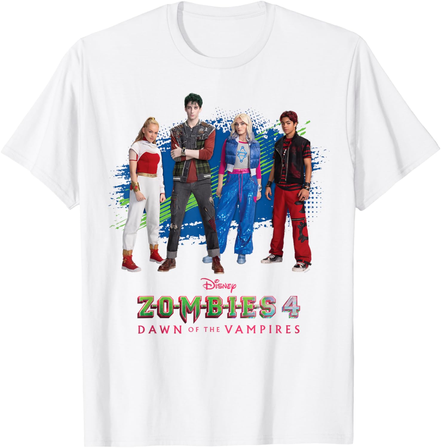Disney Zombies 4 T-Shirt Featuring Nova, Victor, Zed, and Addison Logo - 18
