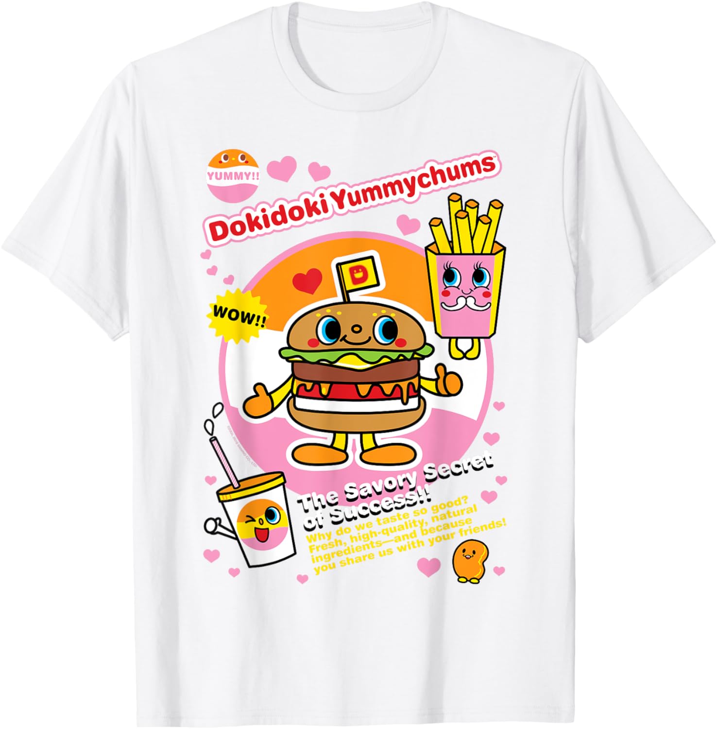 Sanrio Dokidoki Yummycums Lunch Special Tee for Fun Fashion Lovers - 11