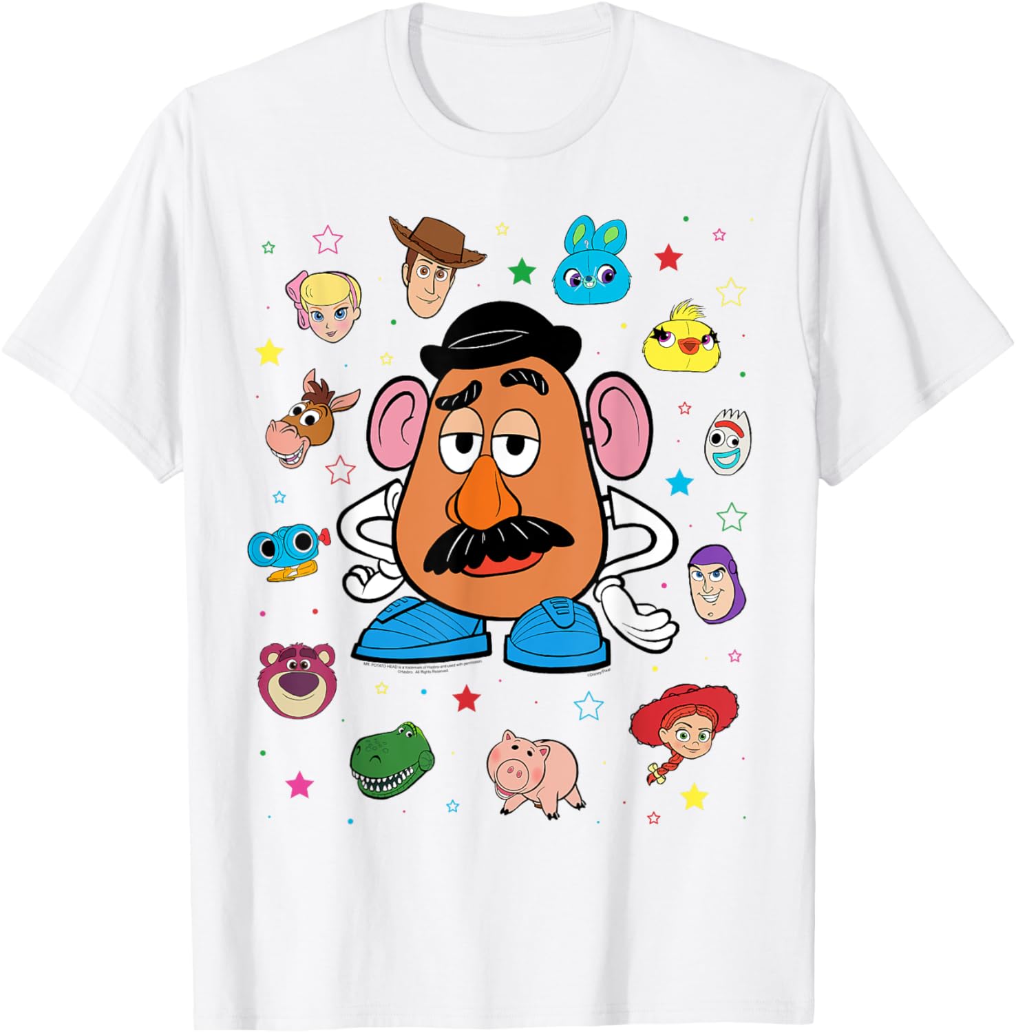 Disney Pixar Toy Story Mr. Potato Head Costume T-Shirt for Fun Dress Up - 28
