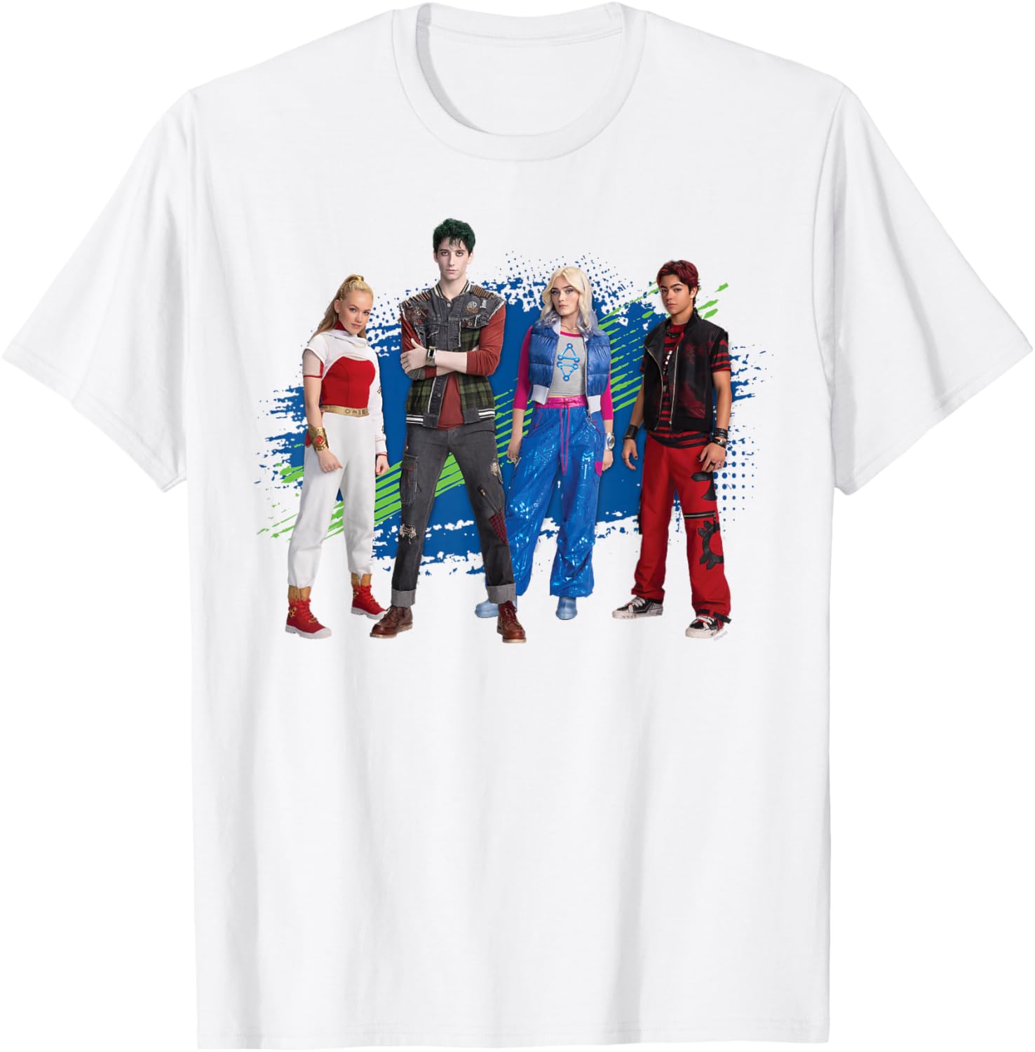 Disney Zombies 4 T-Shirt featuring Nova, Victor, Zed, and Addison - 19