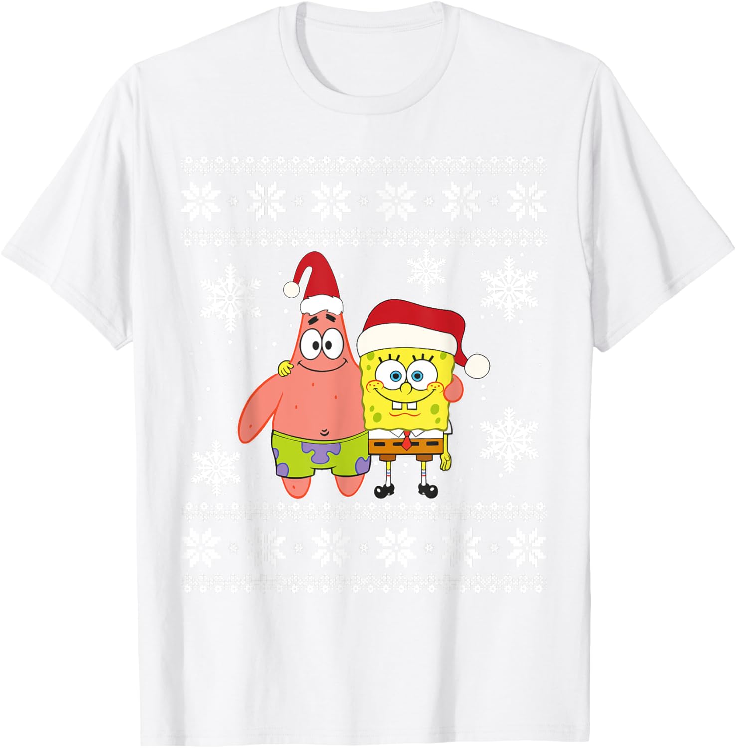 Mademark x SpongeBob SquarePants Best Friends Christmas Graphic T-Shirt - 20