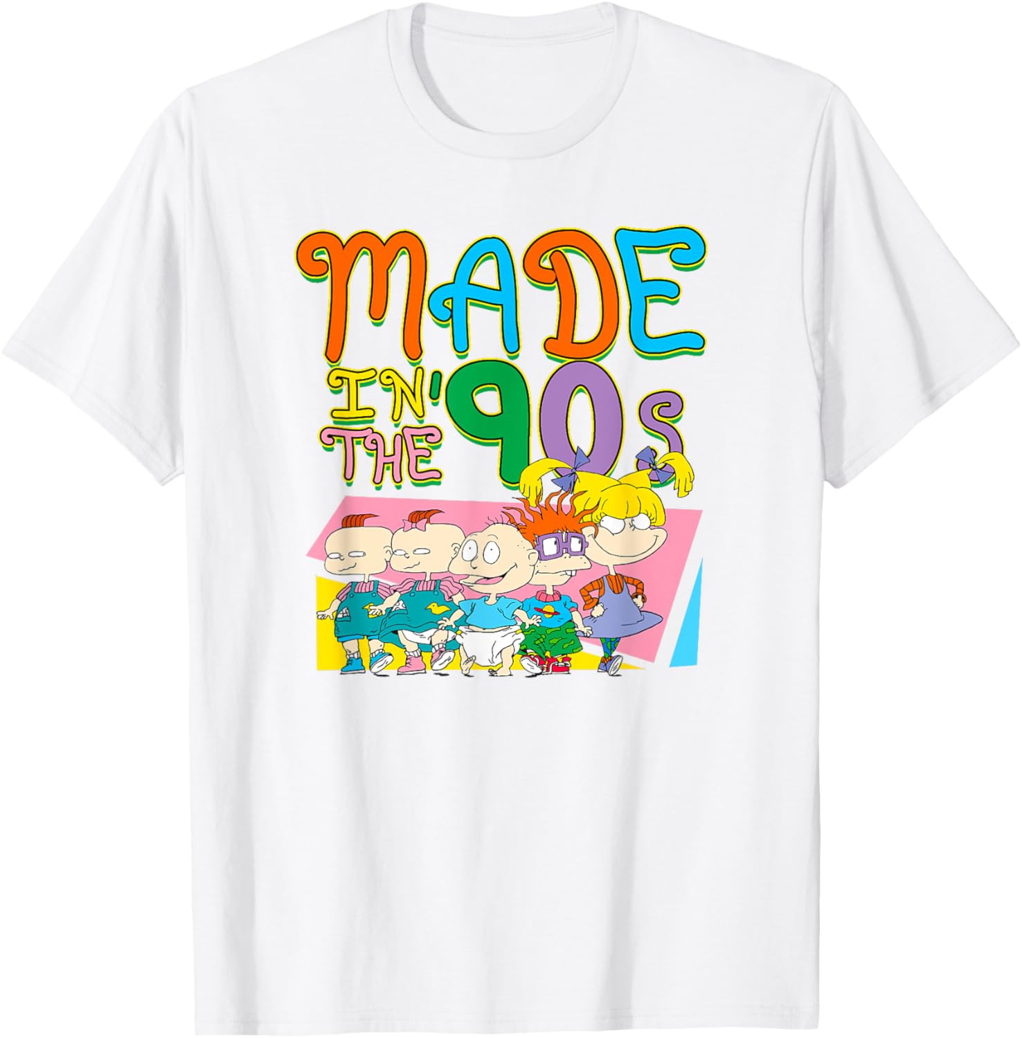 Mademark Rugrats Nineties Baby T-Shirt Retro 90s Apparel for Kids - 1