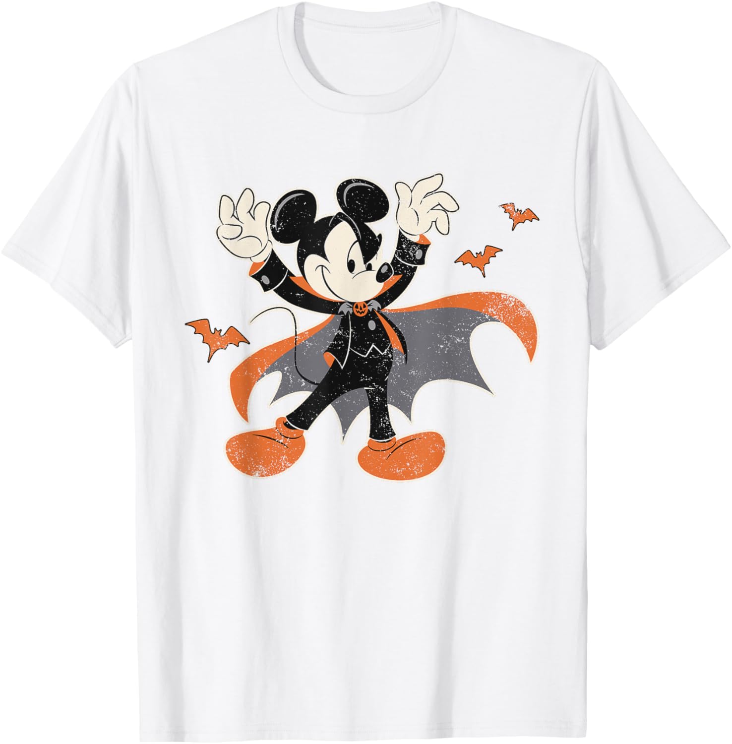Disney Mickey Mouse Spooky Dracula Costume Halloween T-Shirt for Kids - 23