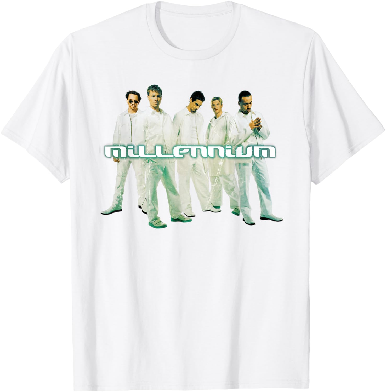 Backstreet Boys Millennium Cutout T-Shirt for Fans of 90s Music - 1