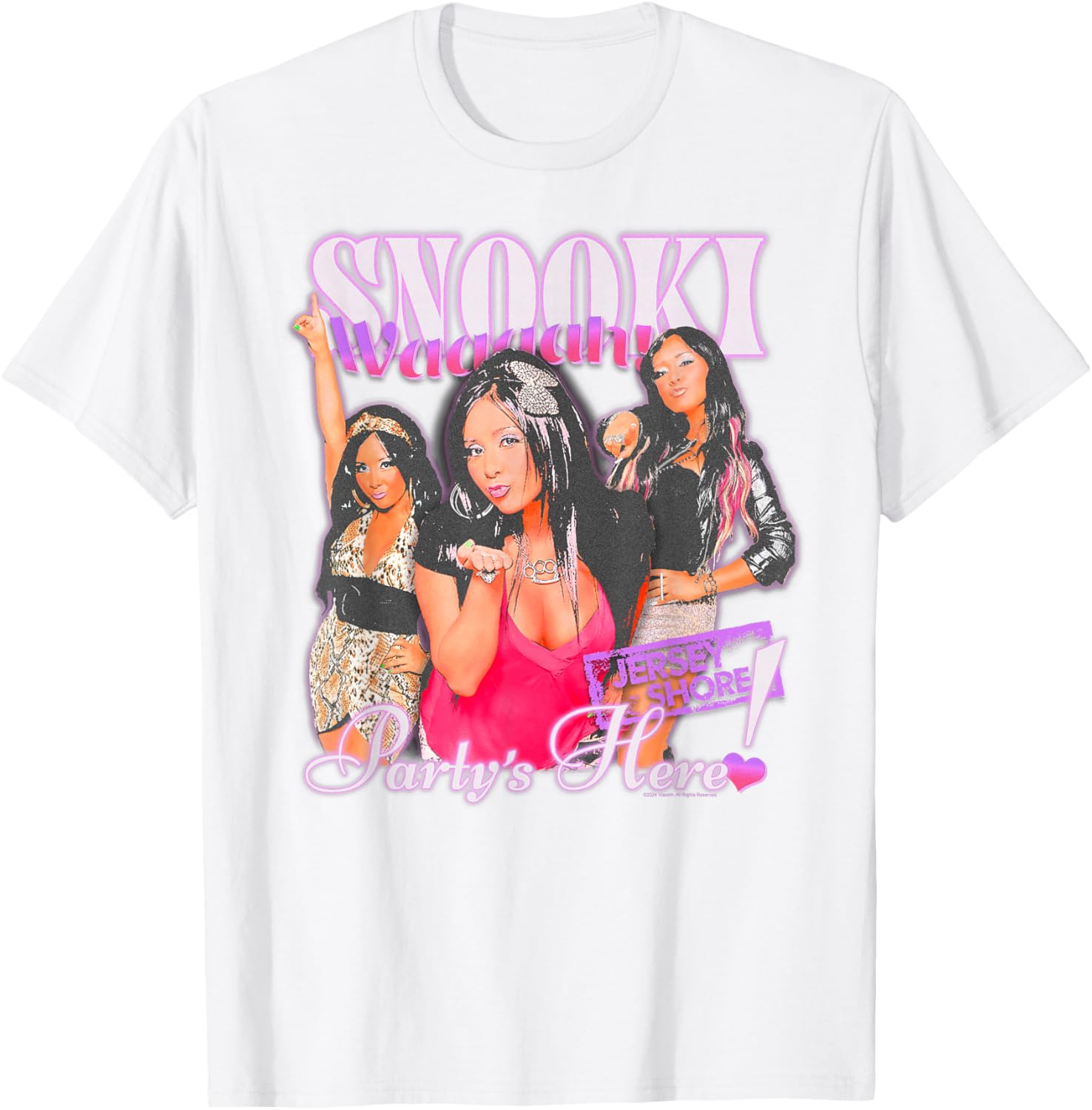 Snooki Vintage Jersey Shore Party T-Shirt for Reality TV Fans - 3