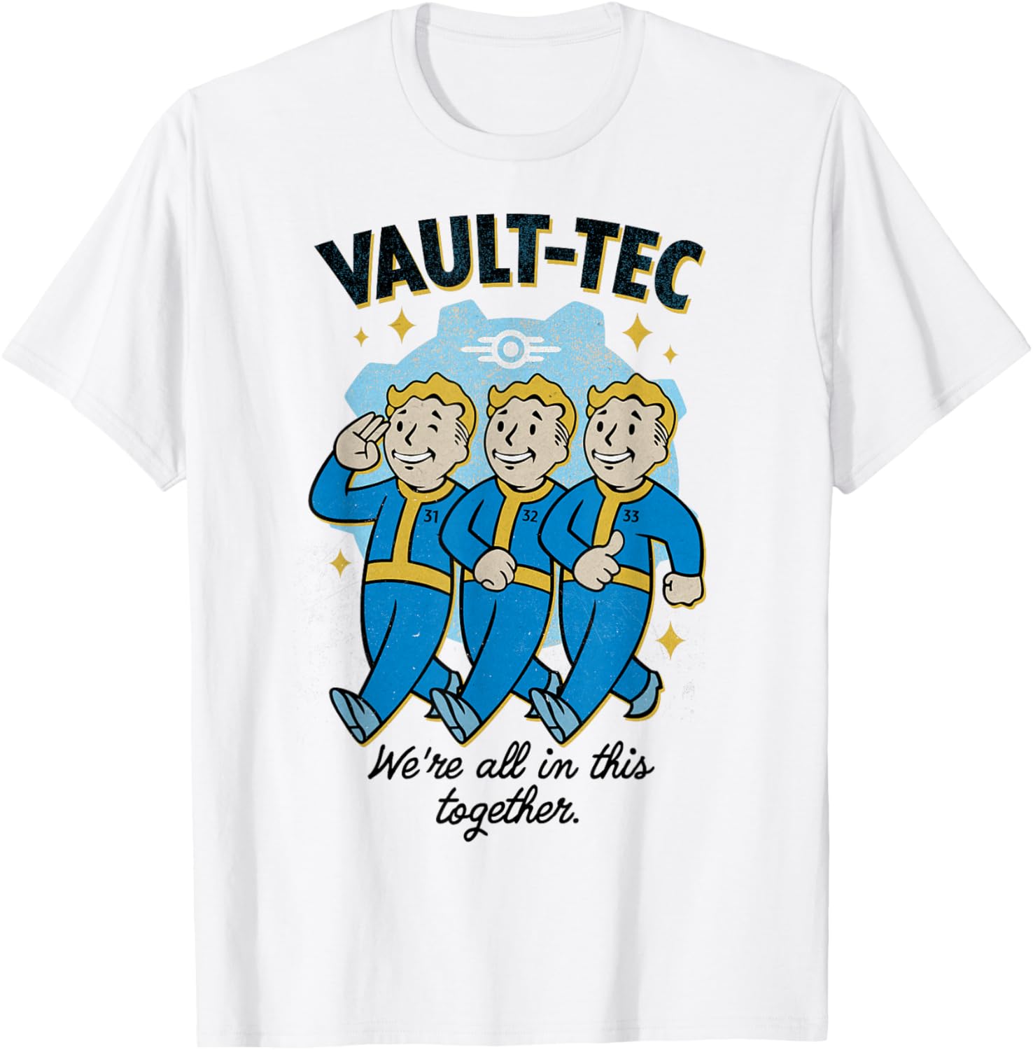 Fallout We're All In This Together T-Shirt for Gamers and Fans - 1