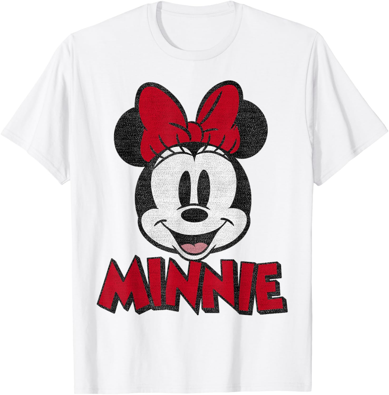 Classic Minnie Mouse Portrait T-Shirt for Disney Fans - Short Sleeve Style - 6