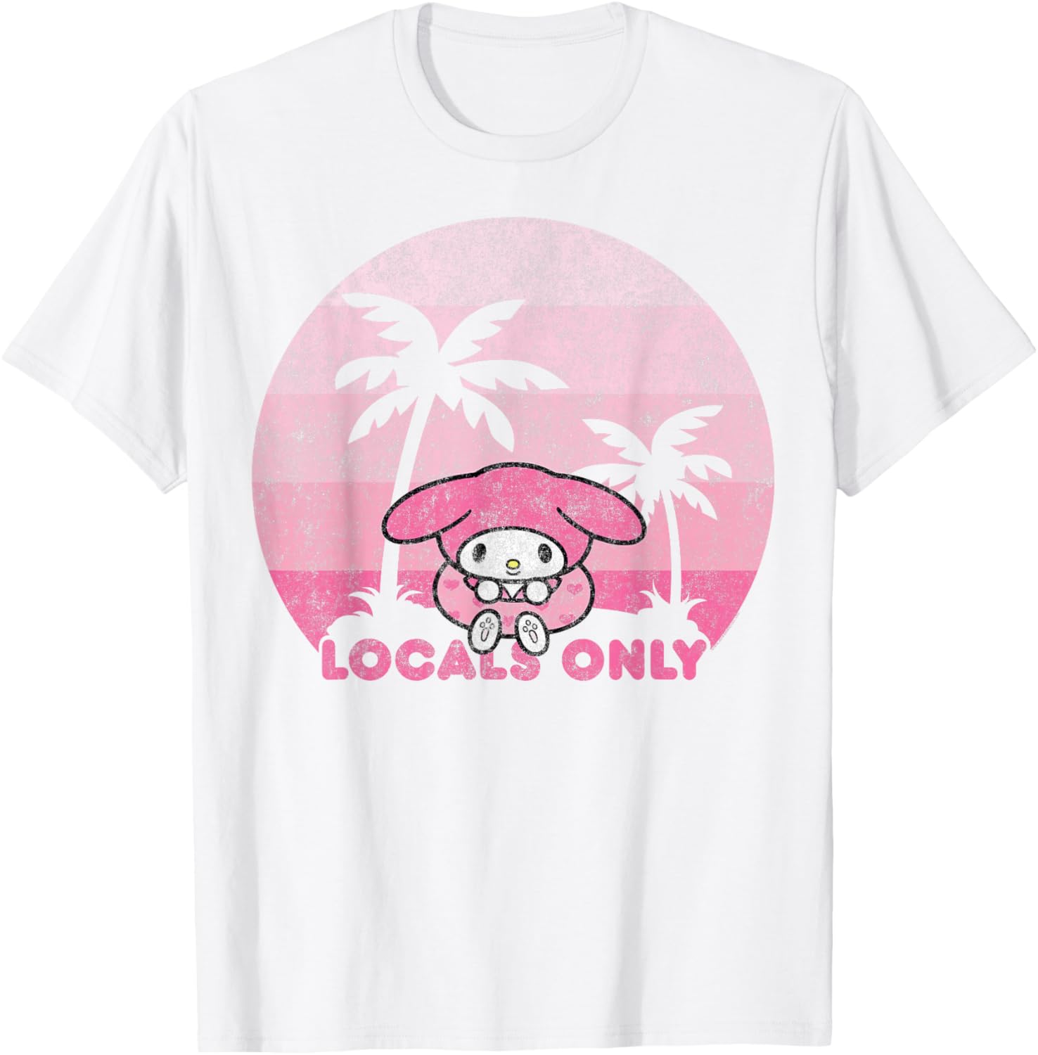 My Melody Locals Only T-Shirt for Cute and Casual Style Lovers - 10