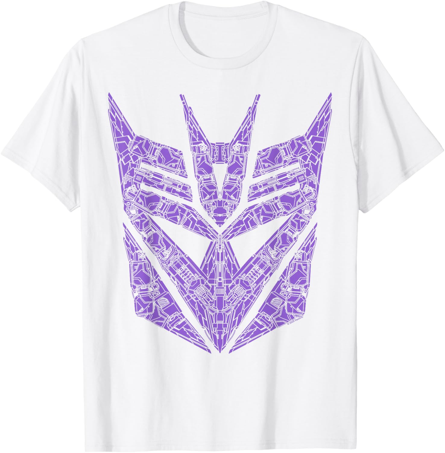 Decepticon Purple Icon Logo T-Shirt for Transformers Fans - 4