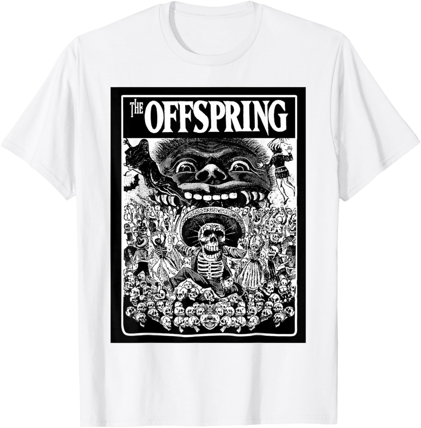 The Offspring Official Crowd Logo T-Shirt - Stylish Music Apparel - 9