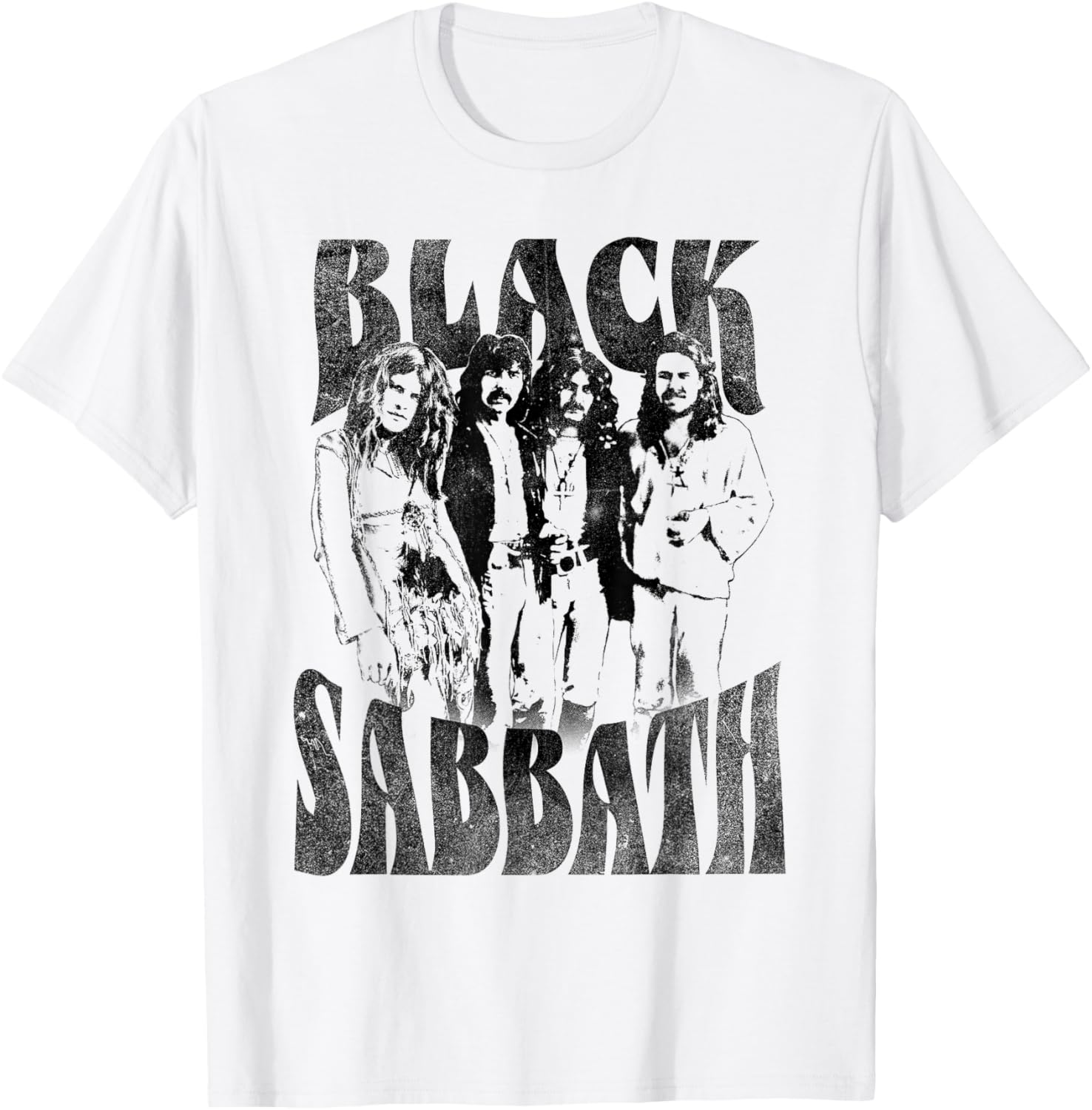 Official Black Sabbath Group Photo T-Shirt for Music Fans and Collectors - 5